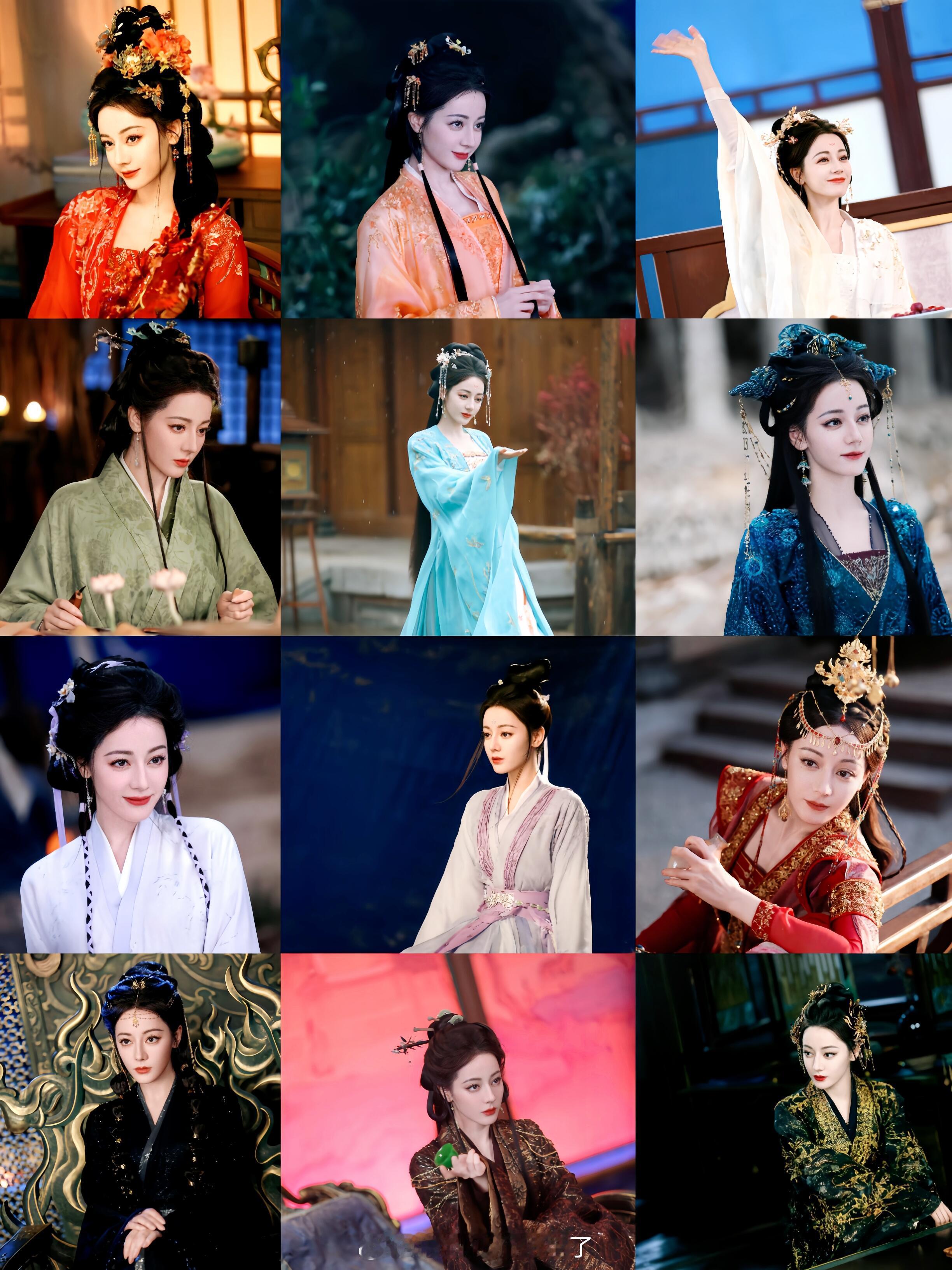 迪丽热巴可太适合古装了白日提灯存了超多美图余生请务必多拍造福内娱观众