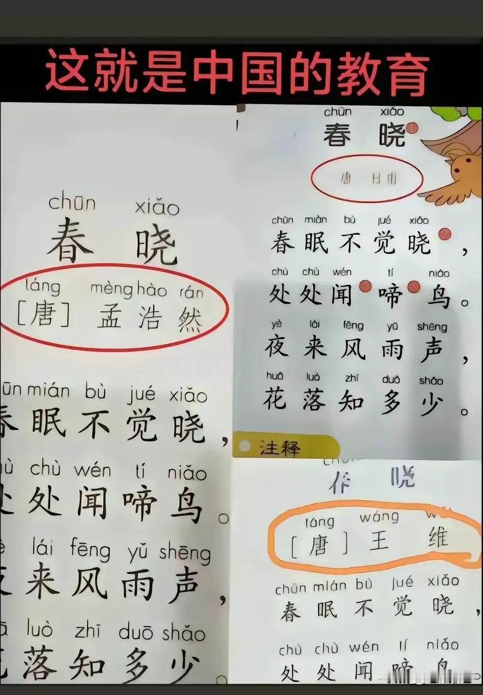 头脑发晕，不知几何
一篇古诗搞成这样
孩子可是祖国的花朵可不能这样霍霍
杜甫不觉