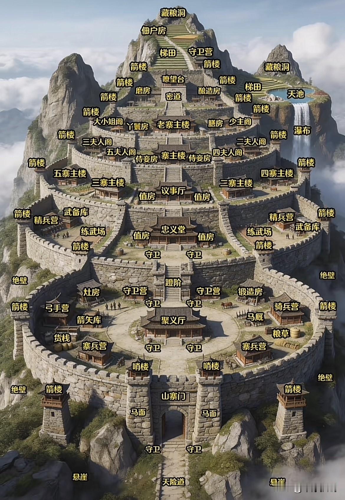 古代如果想攻取一座成熟的山寨确实很难！

之前看过古代的电影或电视剧，了解过一些