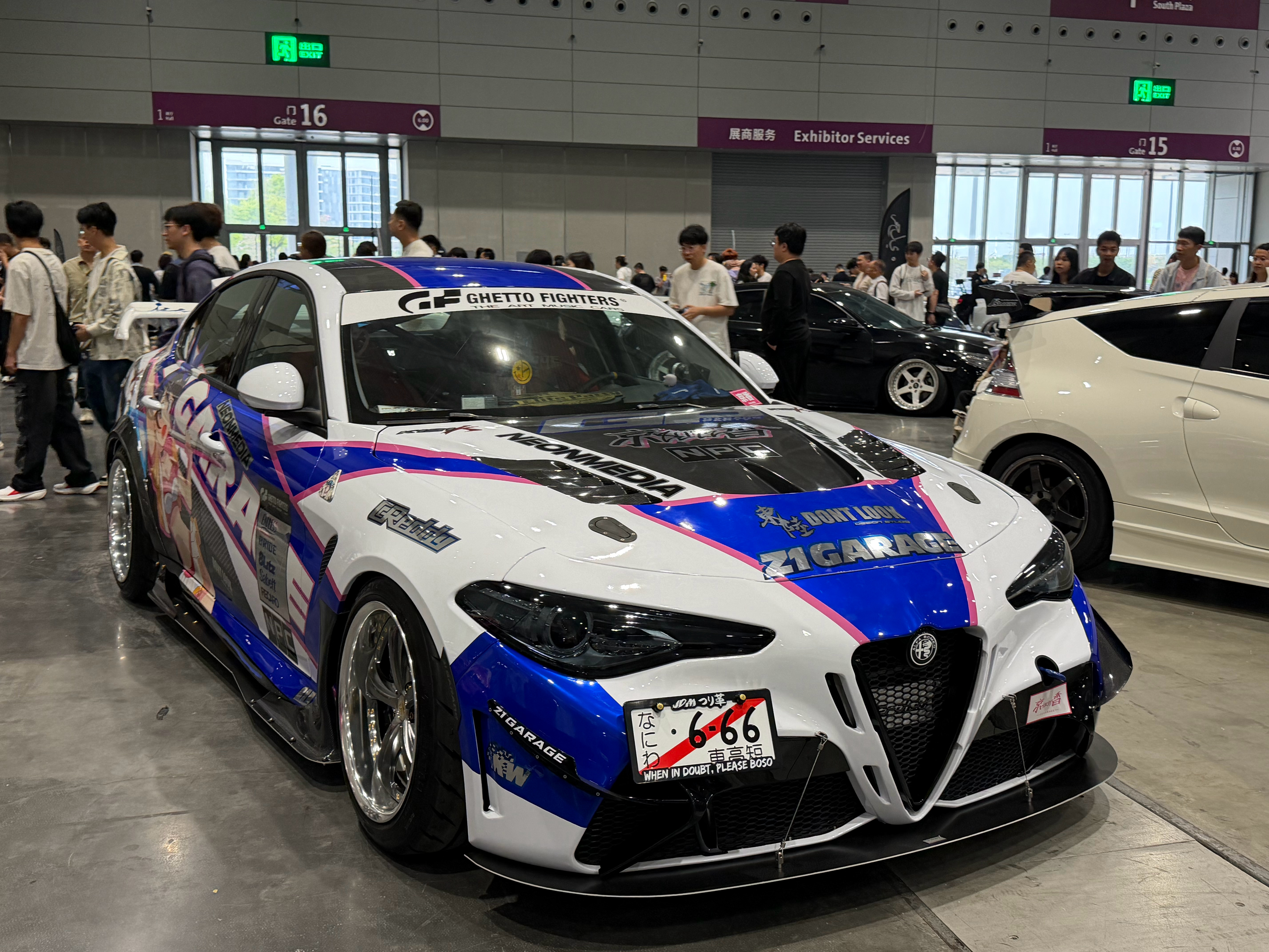 痛痛痛！好痛！怎么这么痛！深圳改装车展