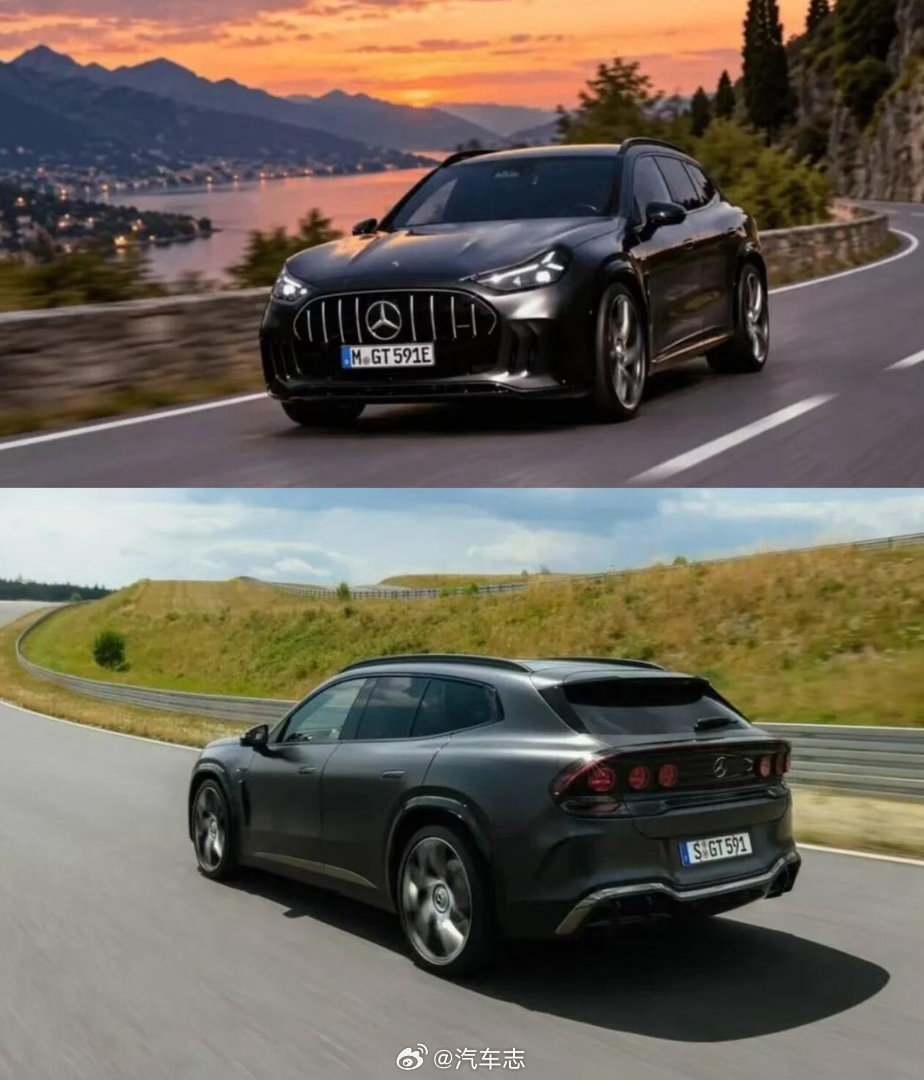 老外经常抢跑[允悲]AMG GT SUV官图曝光，马上官方全球首发！[舔屏][舔