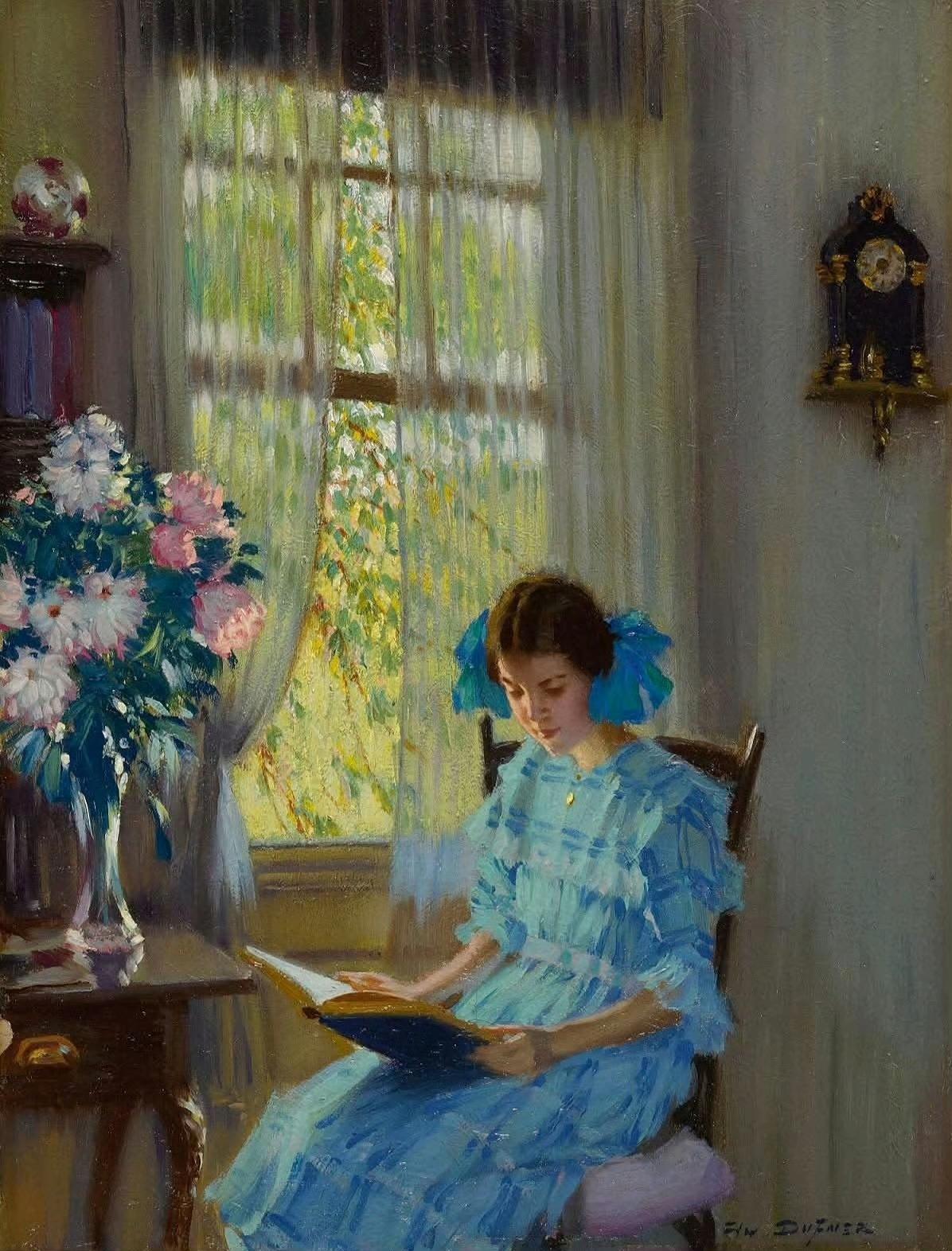 美国印象派画家Edward Dufner 作品赏