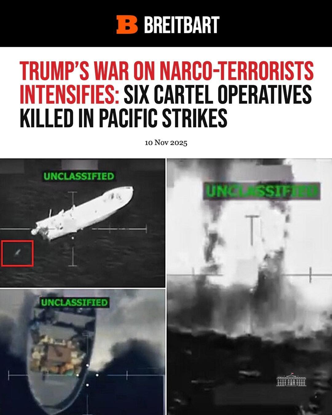 这是白宫刚发的。¹ 特朗普在打一场新的“毒品战”。² 特朗普2.0将贩毒分子在法