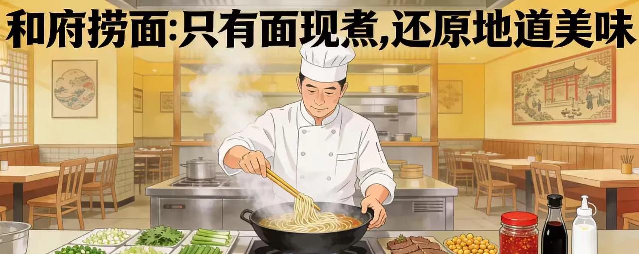 和府捞面：一份“只做现煮”的坚持
慢火熬汤，现点现煮，一个快餐时代的“逆行者”