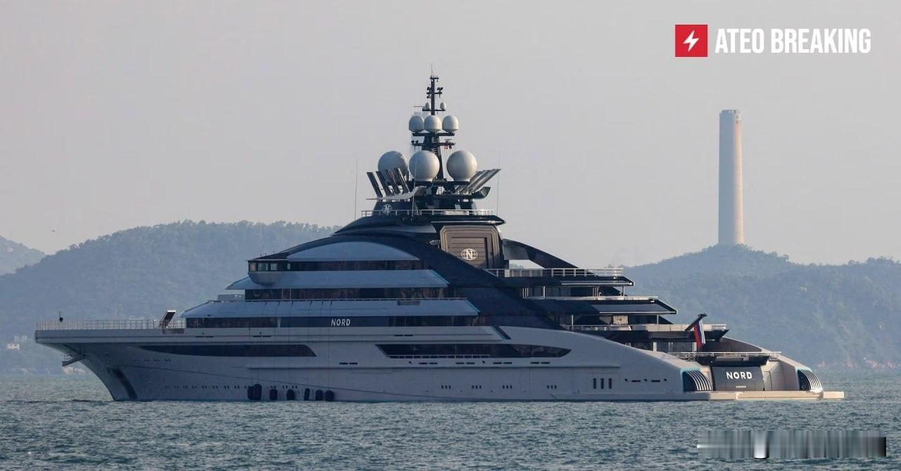 一艘与俄罗斯亿万富翁阿列克谢·莫尔达索夫有关联的超级游艇“北方号”，日前在迪拜完