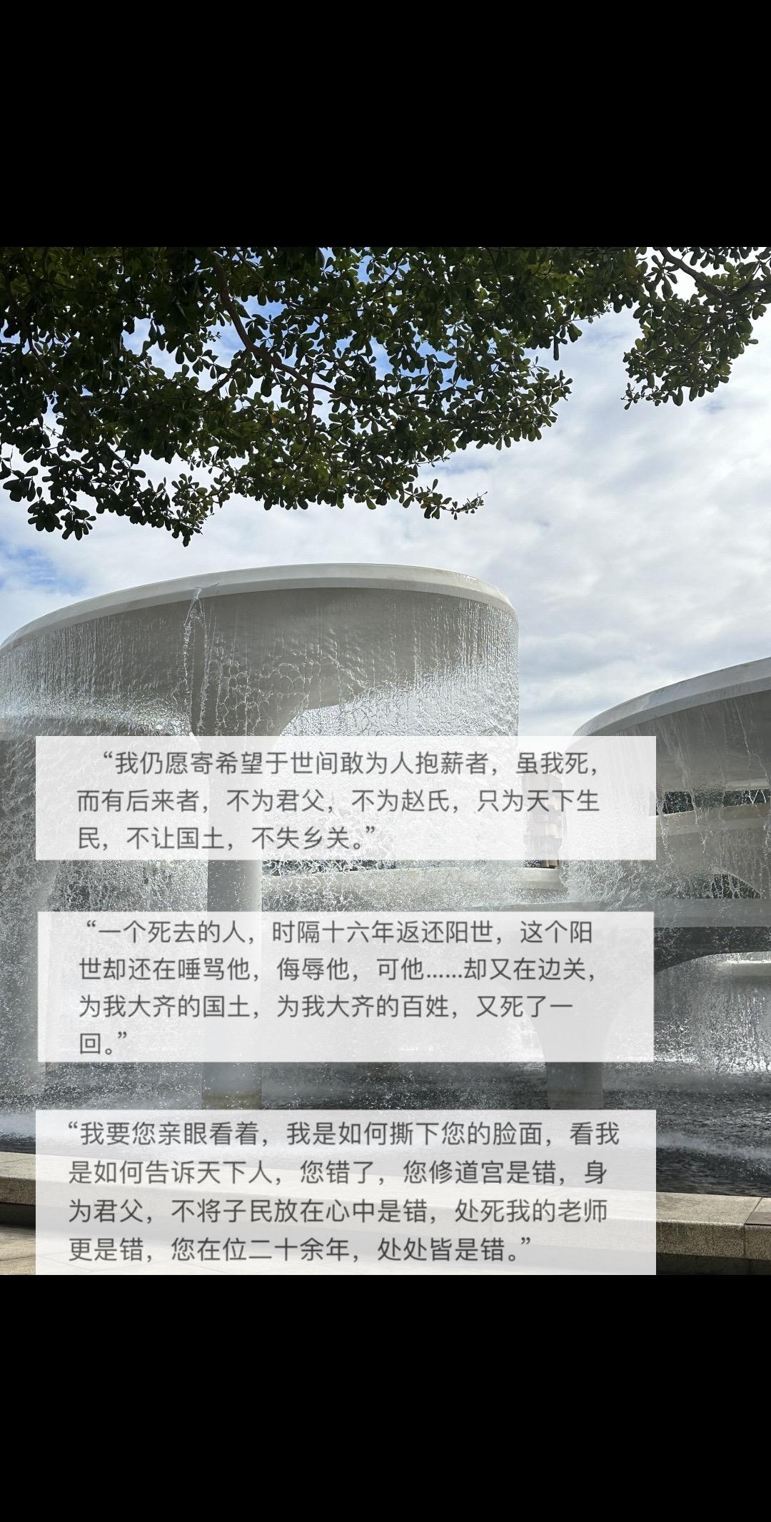 玉节将军对得起大齐和靖安军 是大齐和天下人愧对他.