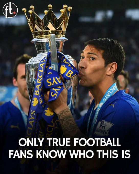 他在莱斯特城2015/16赛季英超夺冠征程中出场29次。但他是谁呢？ 