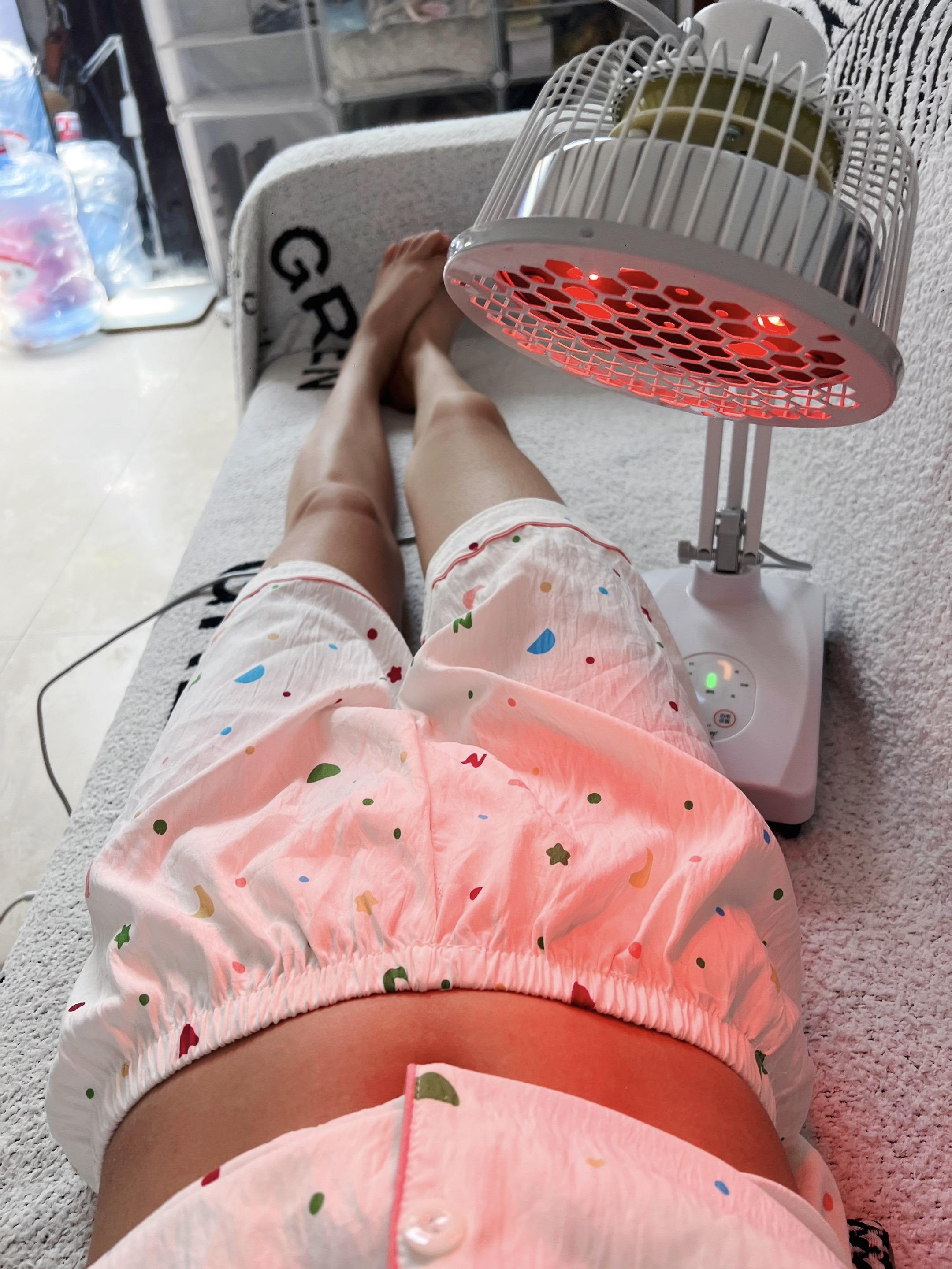听我的！宫寒痛经的，有血块的，湿气重的，要备孕的都烤下这个烤灯，坚持烤...