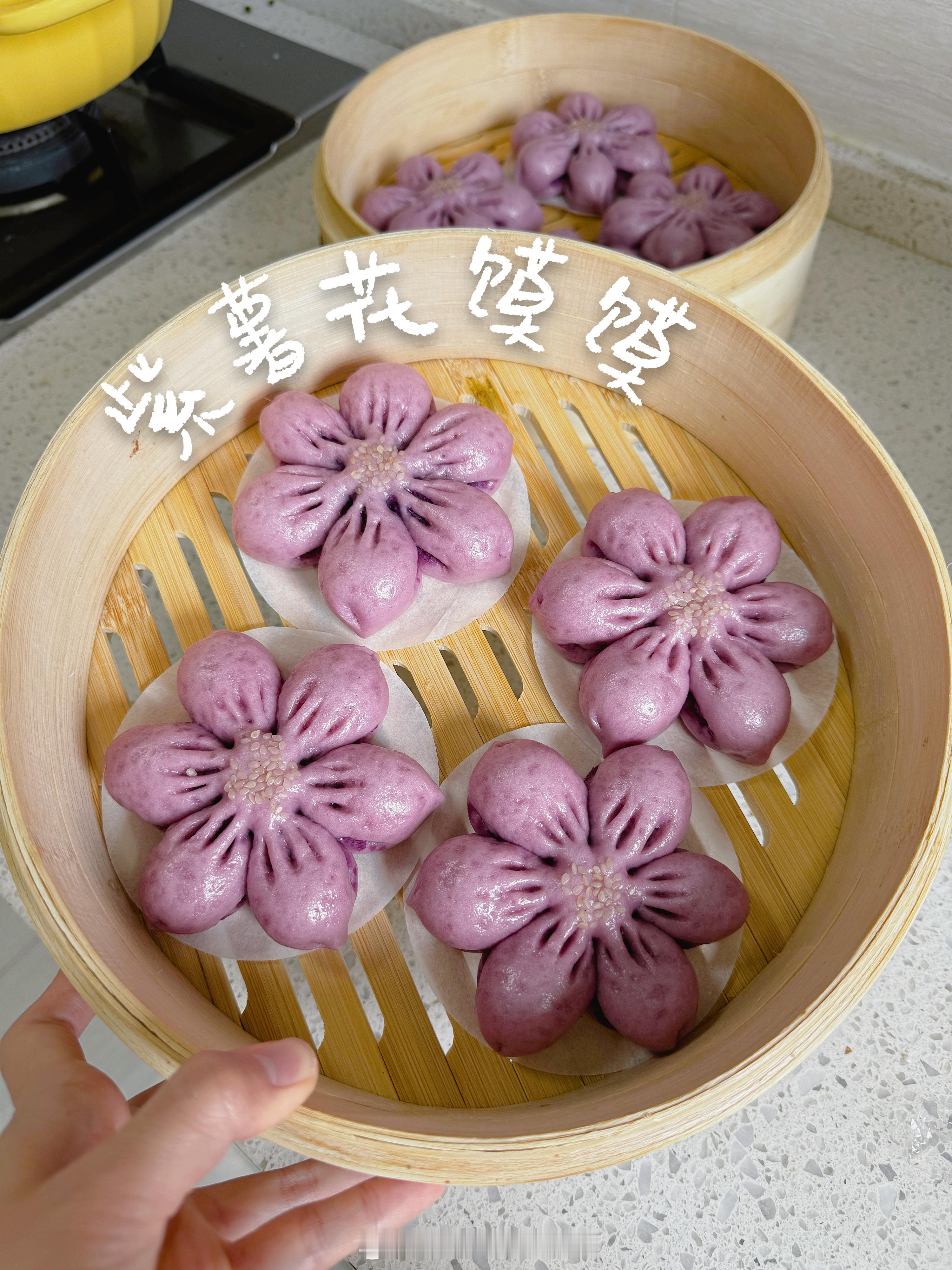 每周备餐～下周早餐-紫薯花馍馍我的美食日记我的宝藏食谱宝宝早餐  ​​​