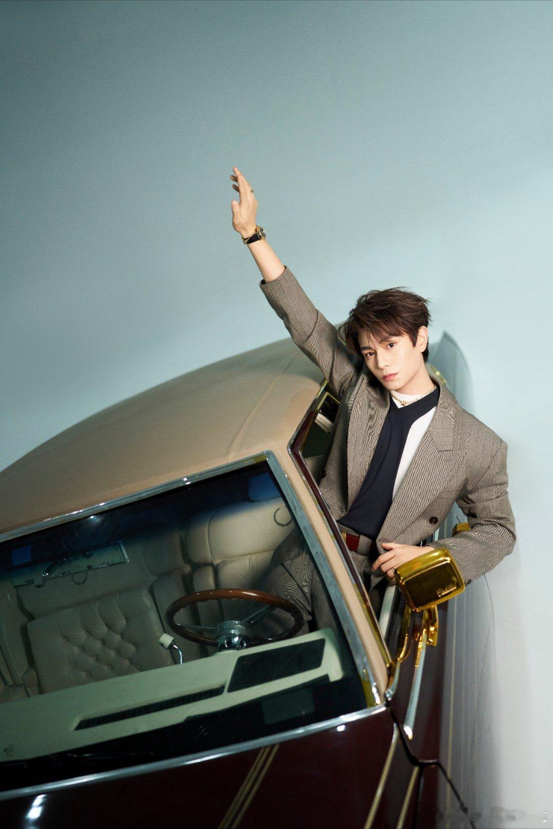 丁禹兮准备了星光大赏逆应援 💚 丁禹兮腾讯星光大赏镜头前气场全开释放独特魅力，