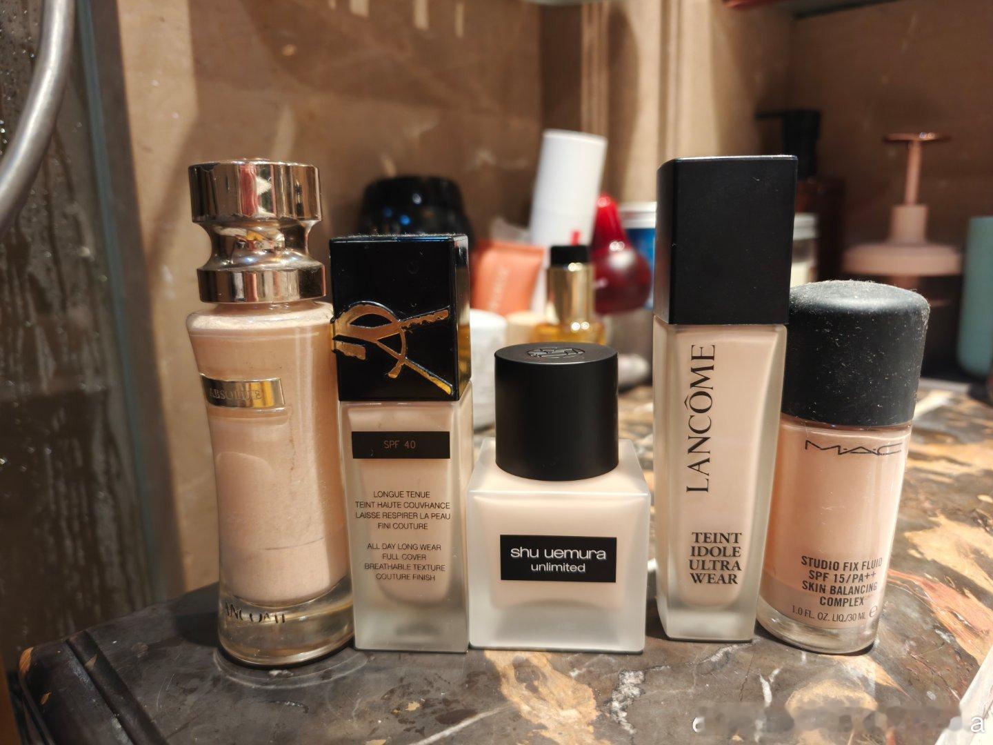 好用排名由高到低从左至右，植村秀是这次在三亚新买的暂且放中间吧。请问，还有别的适