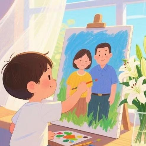 爸妈对我们的爱有区别吗？
我的回答是，这爱的模样差远了。

就好像家里炖了玉米排