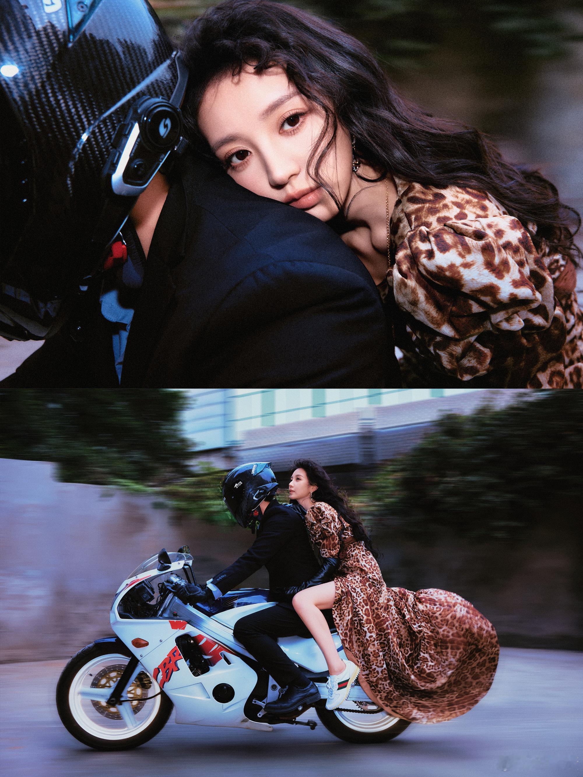 田曦薇尖叫之夜豹纹裙造型田曦薇豹纹摩登女王 这个田曦薇尖叫之夜美成啥样了 尖叫之