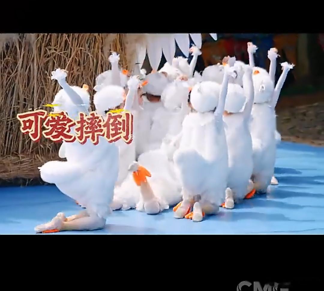 义乌小天鹅们再现春晚舞台朱迅王耀庆被义乌小鹅们萌翻了义乌不光有世界超市，还有春晚