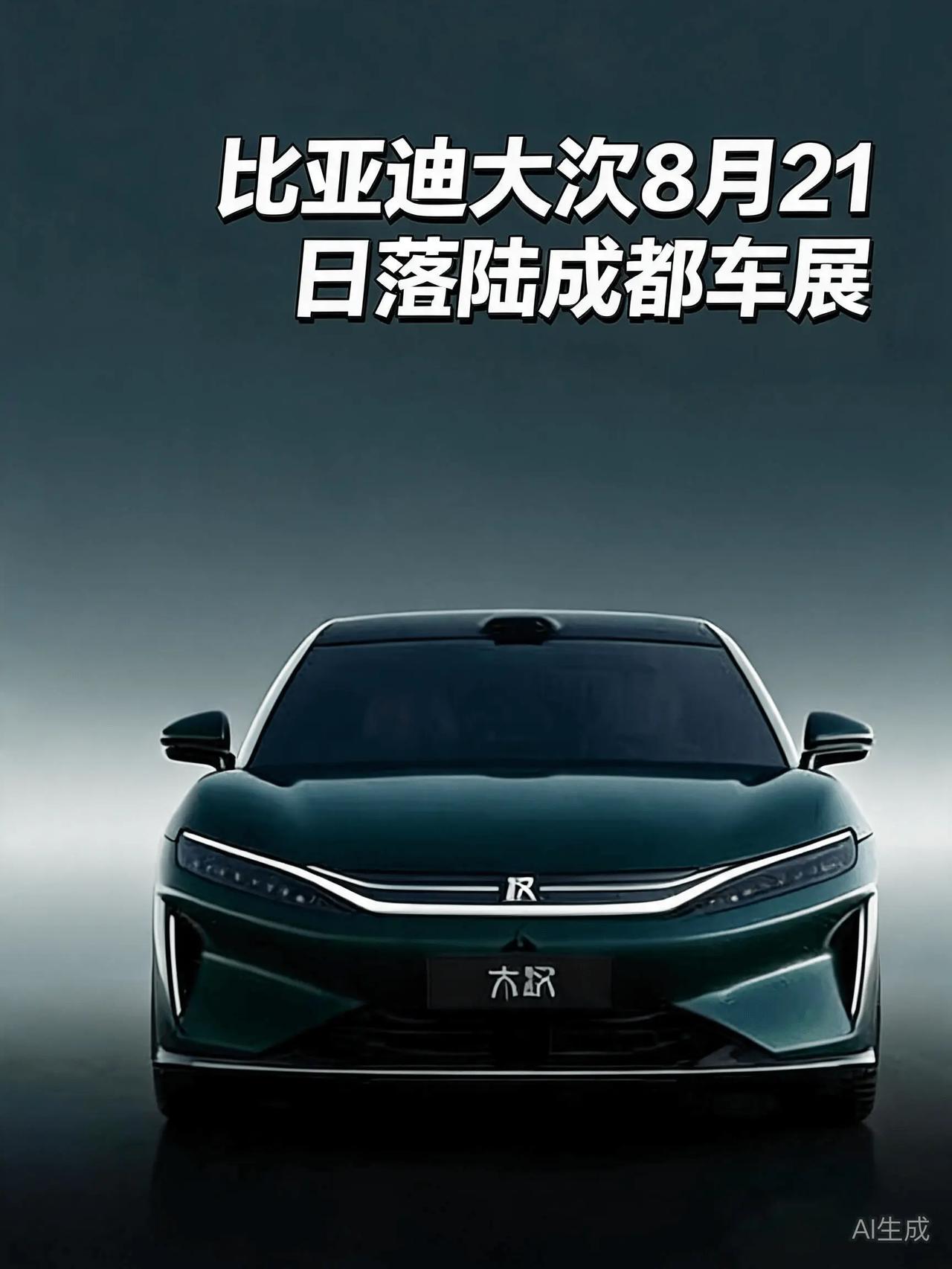 随着2026成都车展脚步临近，比亚迪抛出年度重磅新品计划，官方正式确认：比亚迪大