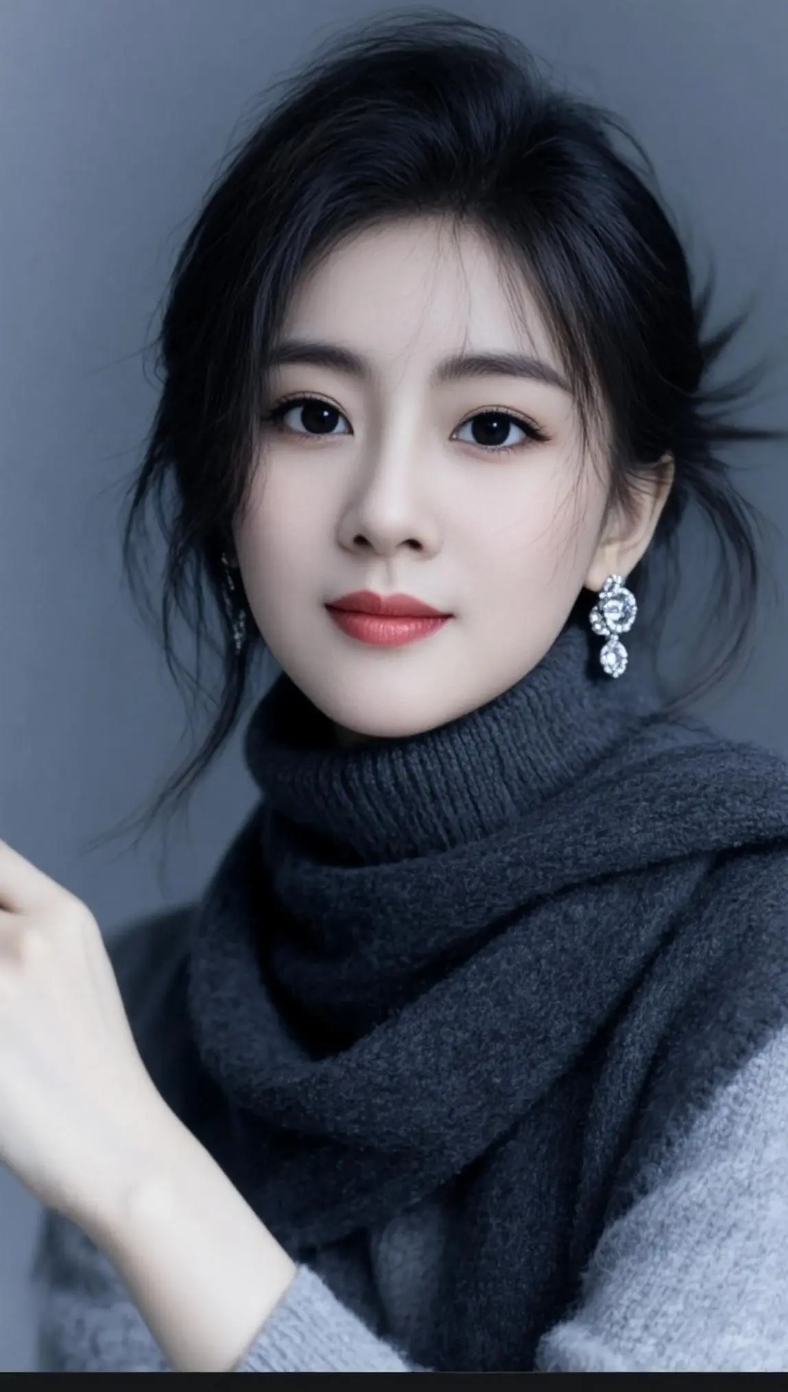 AI灰调氛围感写真 ai创作