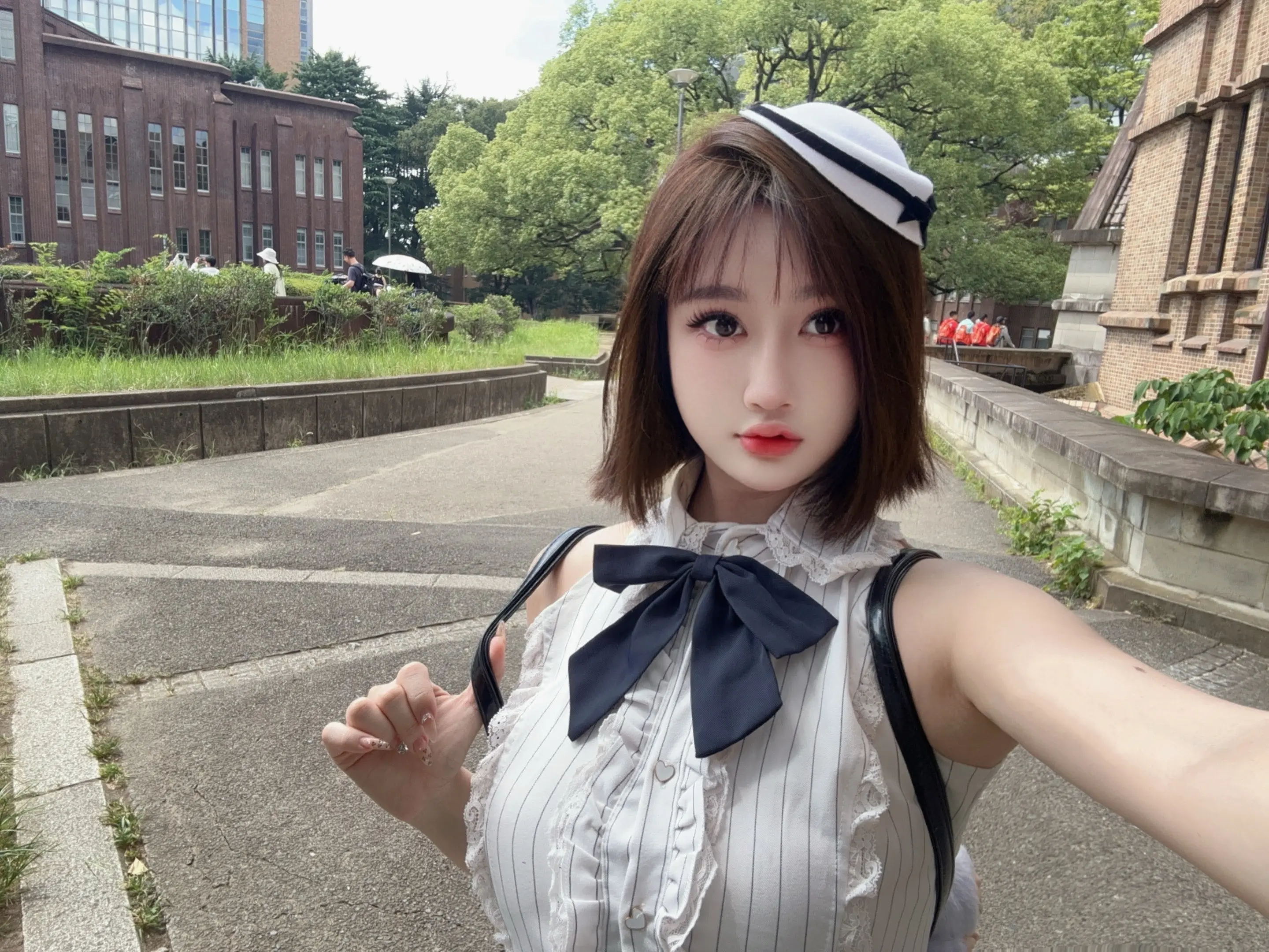 想和你一起在校园散步