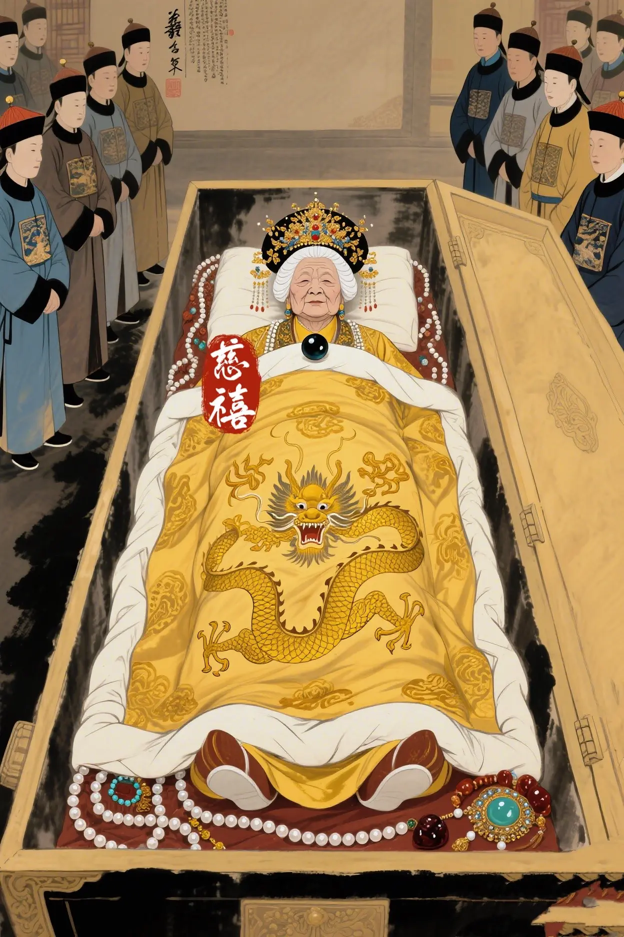 二十年后的相遇：慈禧VS孙殿英。