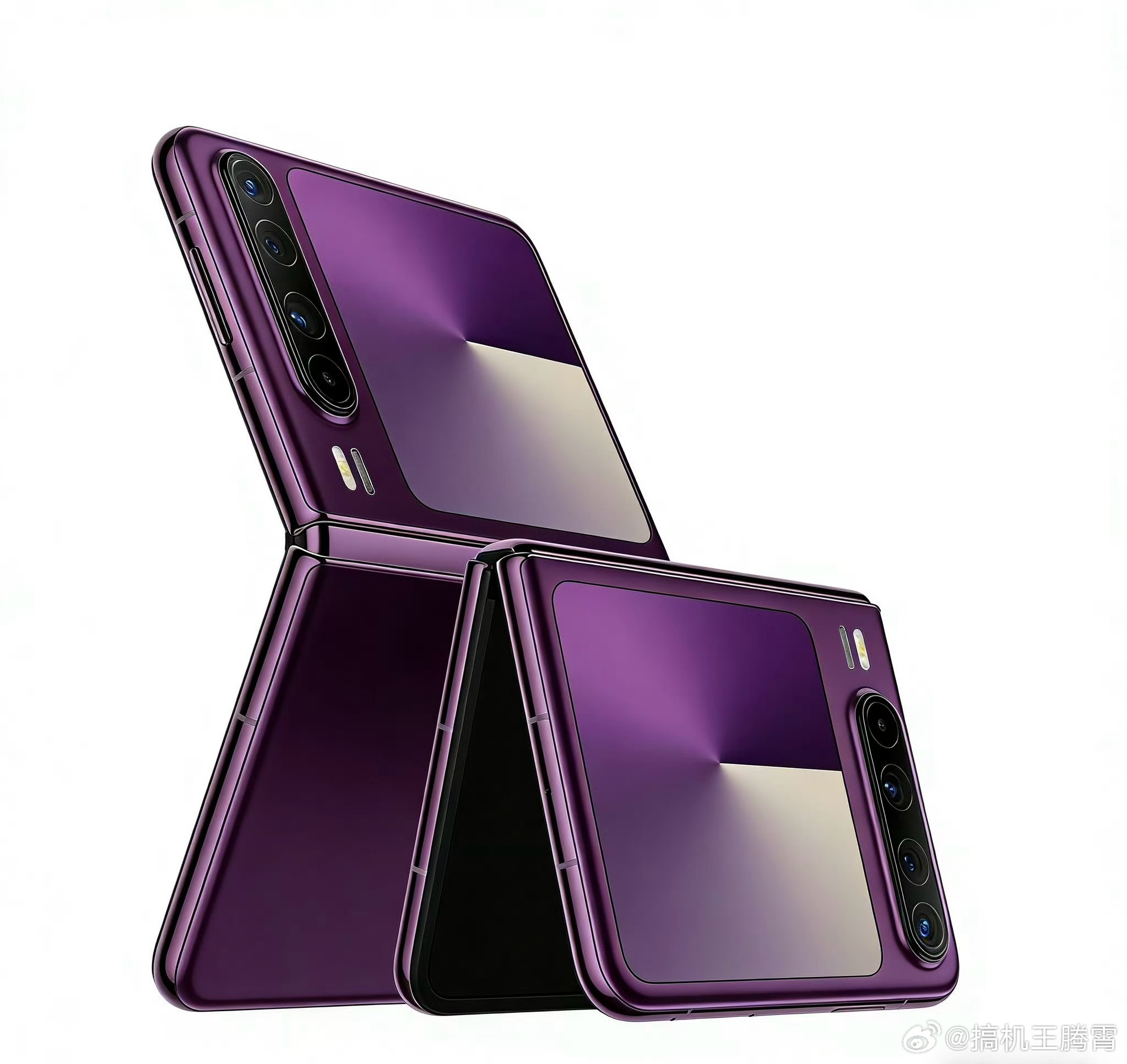 曝华为PuraX阔折叠手机将上新据说Pura X要新增型格橙、型格紫两个配色，同