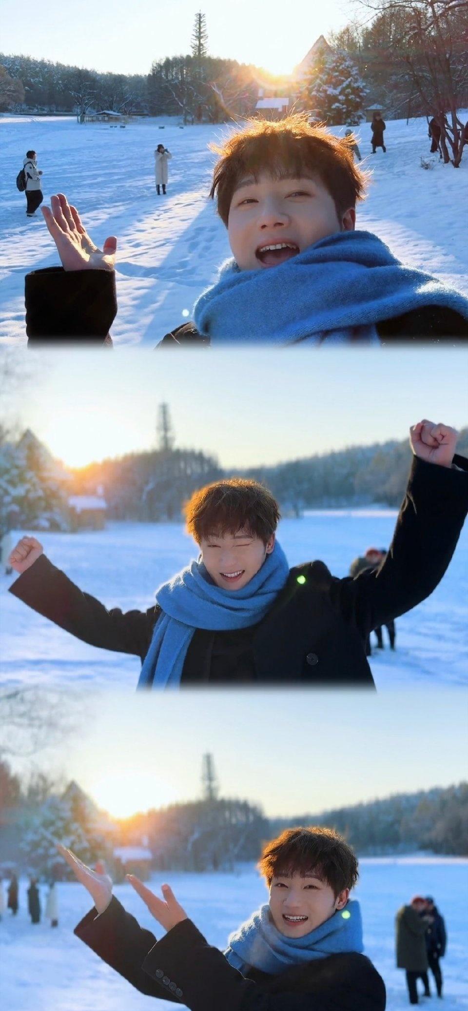 蒋敦豪 向全世界安利蒋敦豪 

俺的新壁纸，韩系风我太爱了！这条围巾也好看，等敦