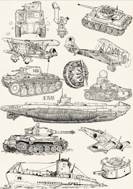 速写存档丨武备小记