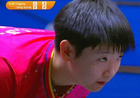 #孙颖莎3比2边松景##国乒女团3比1朝鲜# 可以完全相信孙颖莎，因为莎莎的局点