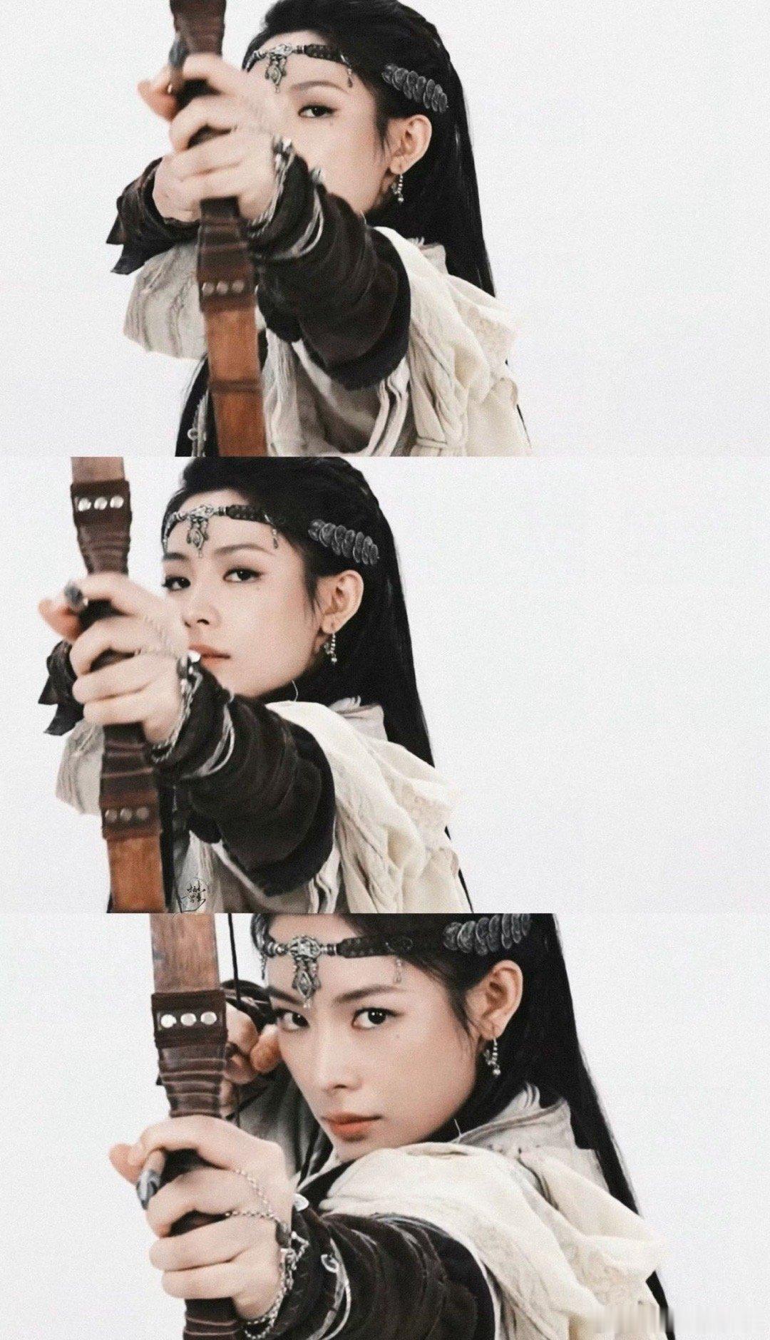 陈丽君镖人武观音 陈丽君演的阿育娅就是大漠武观音！戎装弯弓纵马太惊艳，柔时眉眼含