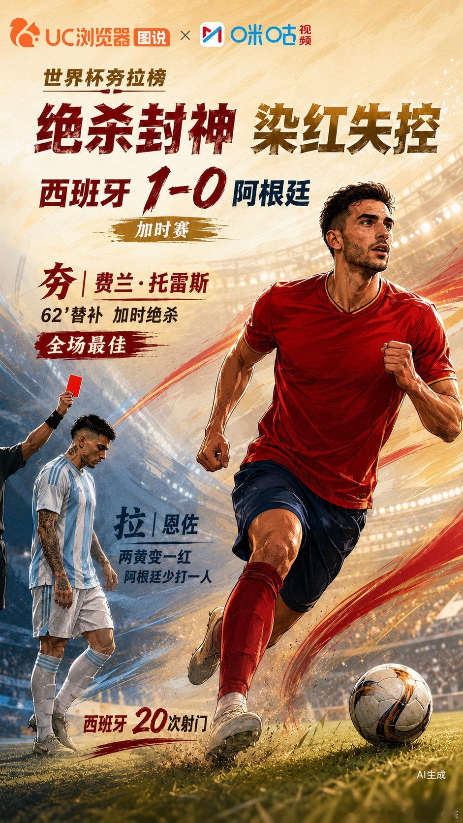 西班牙世界杯战绩可查 时隔16年，斗牛士再登世界之巅。2026 美加墨世界杯决赛