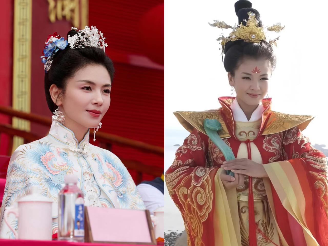 明眼人都看得出来了，
刘涛之所以能演妈祖，
不是她演技有多好，而是她集天时地利人