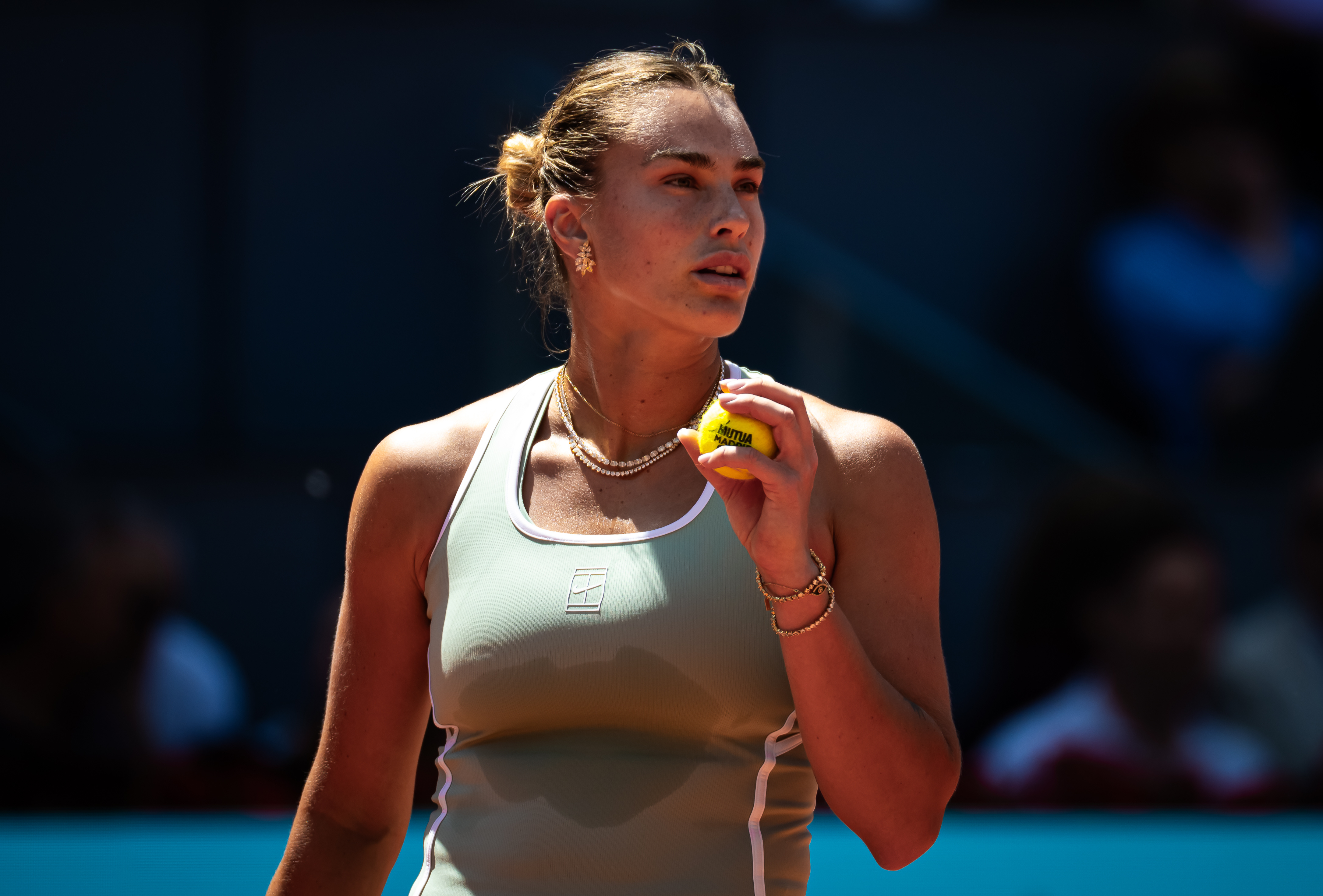 进入决胜盘👀即时战况：萨巴伦卡6-3扳回一城，大比分和大坂直美战平！世界第一能