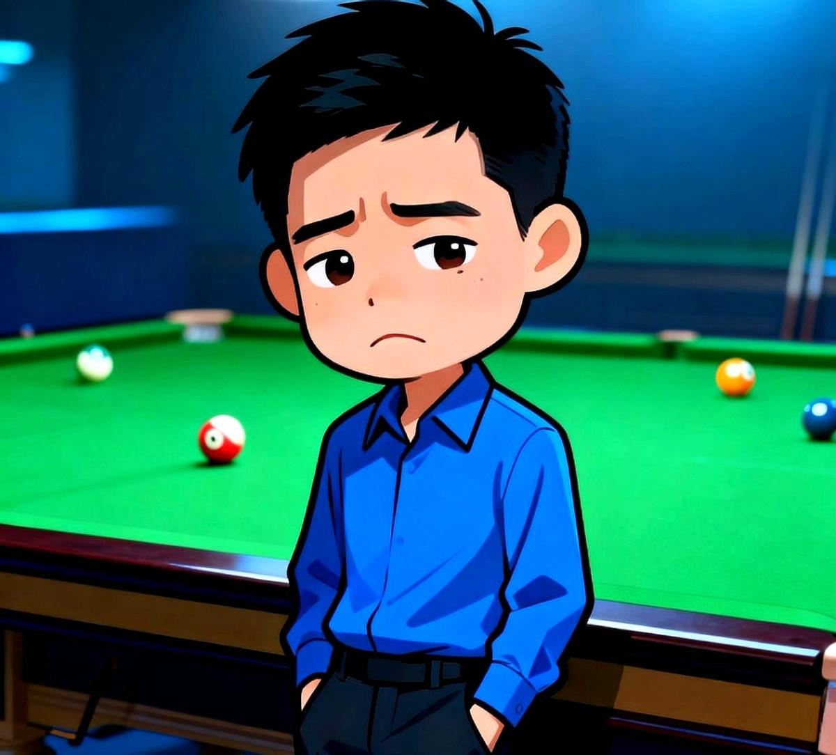 丁俊晖这心态真的要急死老粉！

现在网上吵翻了，有人说输特鲁姆普就是僵持阶段那两