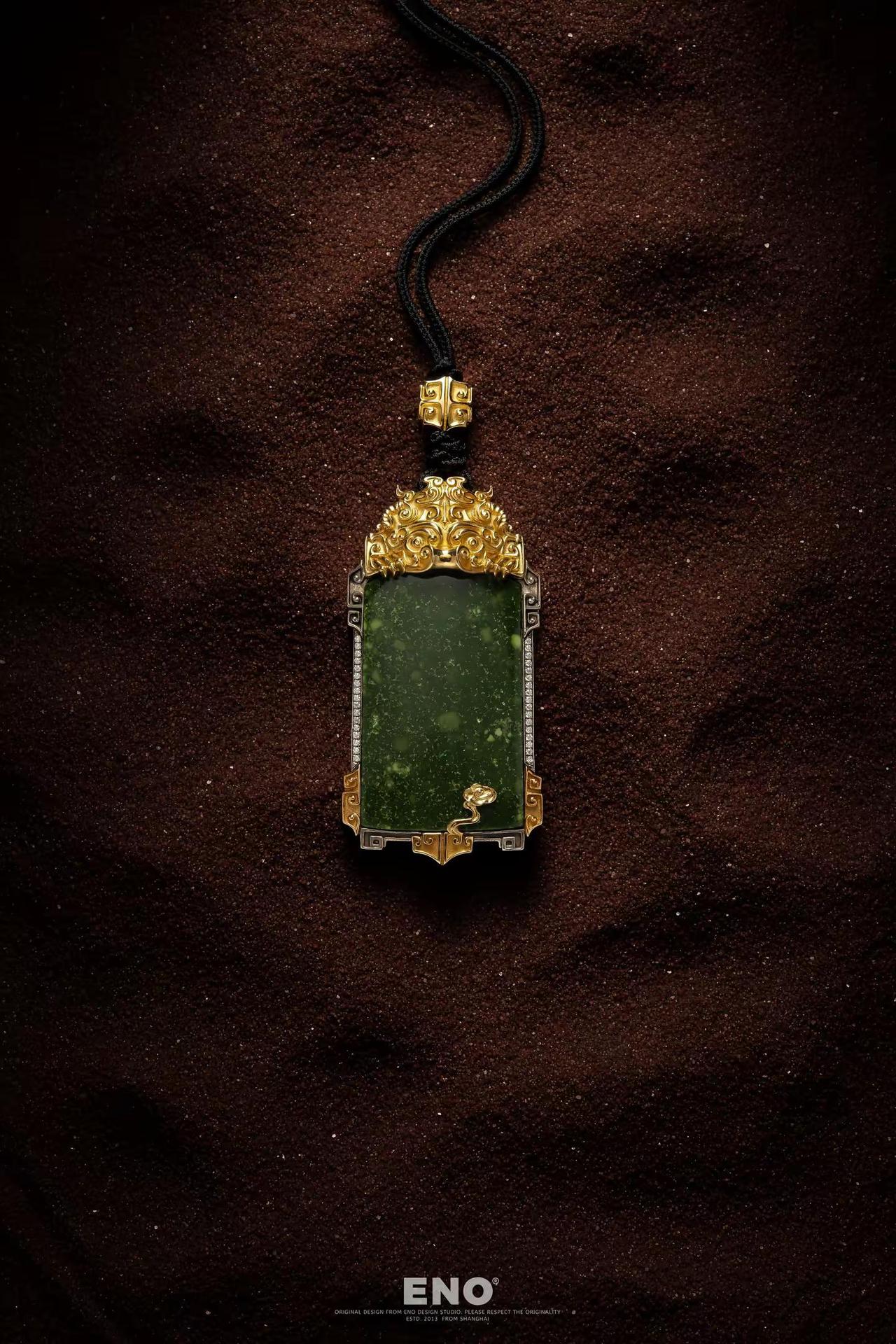 这种级别的料子，越来越难找了…雕刻件  绿松石    文玩收藏