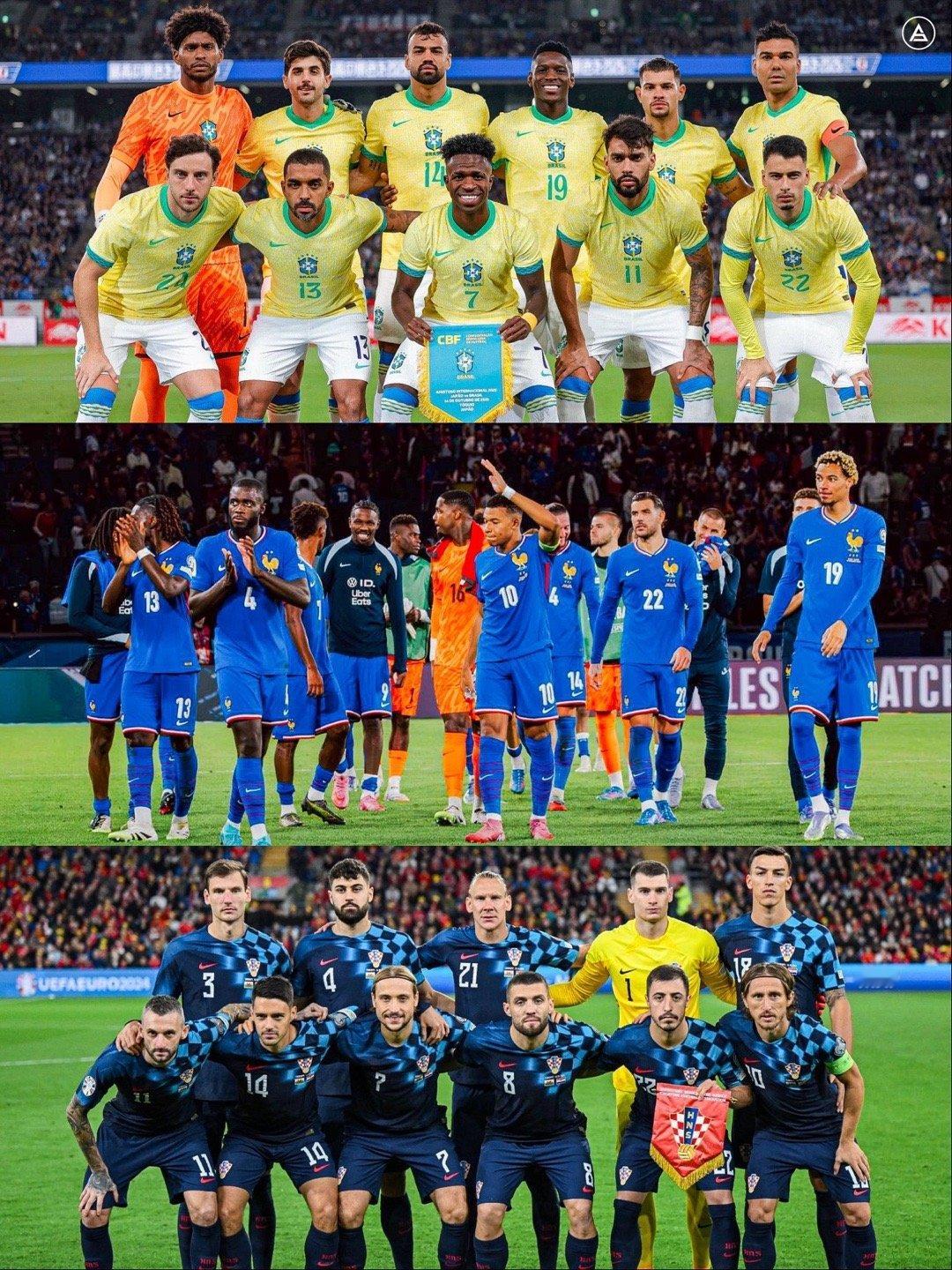 🇧🇷 ESPN消息，明年三月巴西将在世界杯前与法国和克罗地亚进行友谊赛。很好