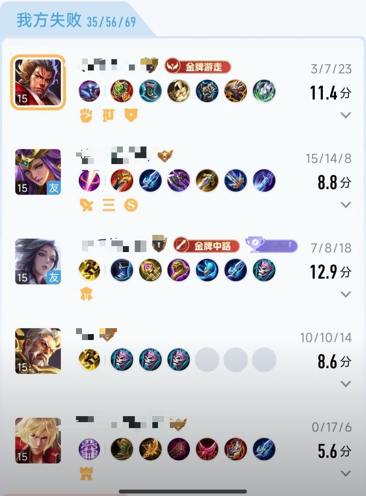 王者荣耀 看他选个李信，特意选个硬辅，果然没有辜负我，我的哥