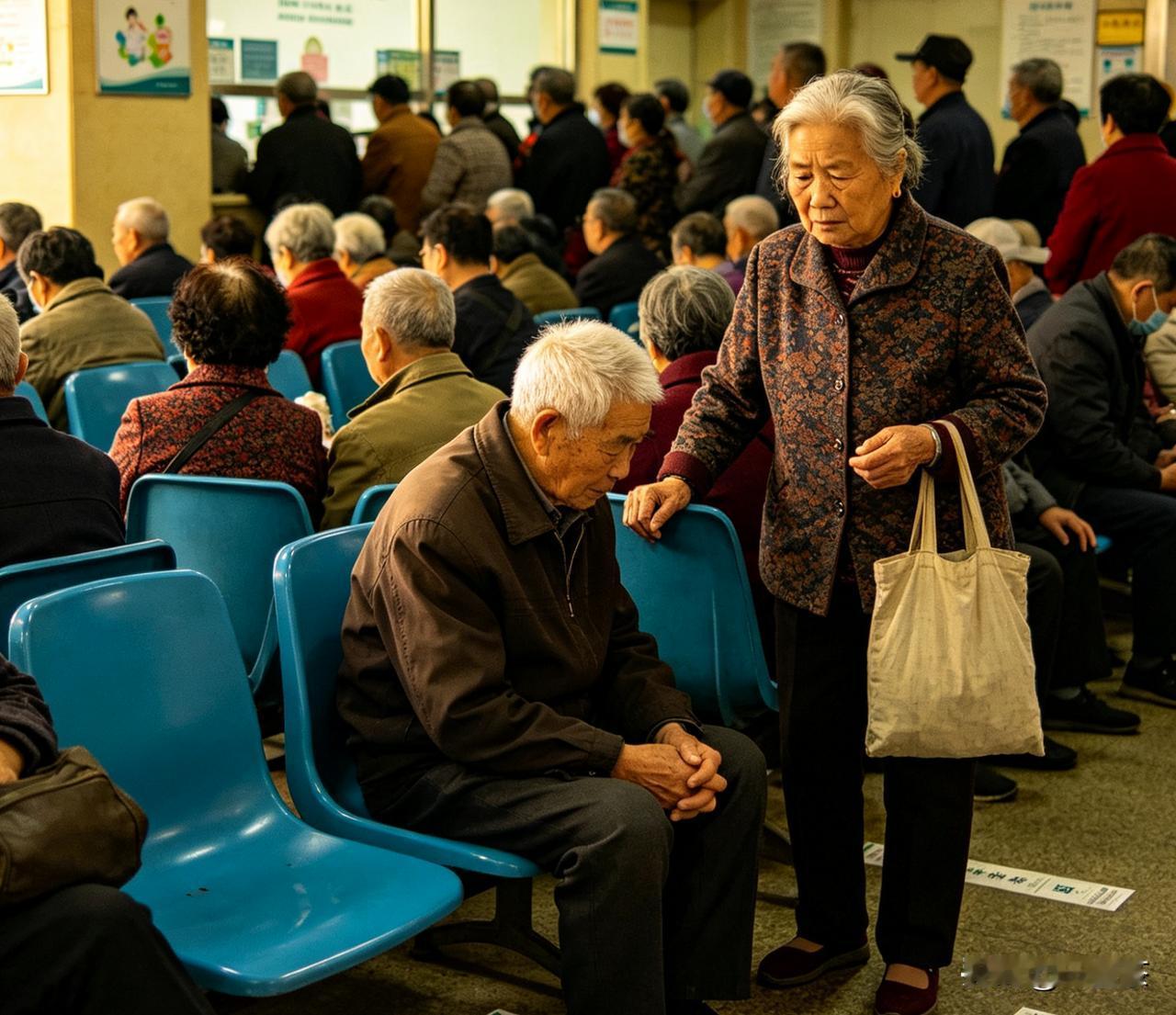 自从老伴患上口咽癌、淋巴癌，我每天都是清晨5点起床，不是去社区卫生站就是去医院，