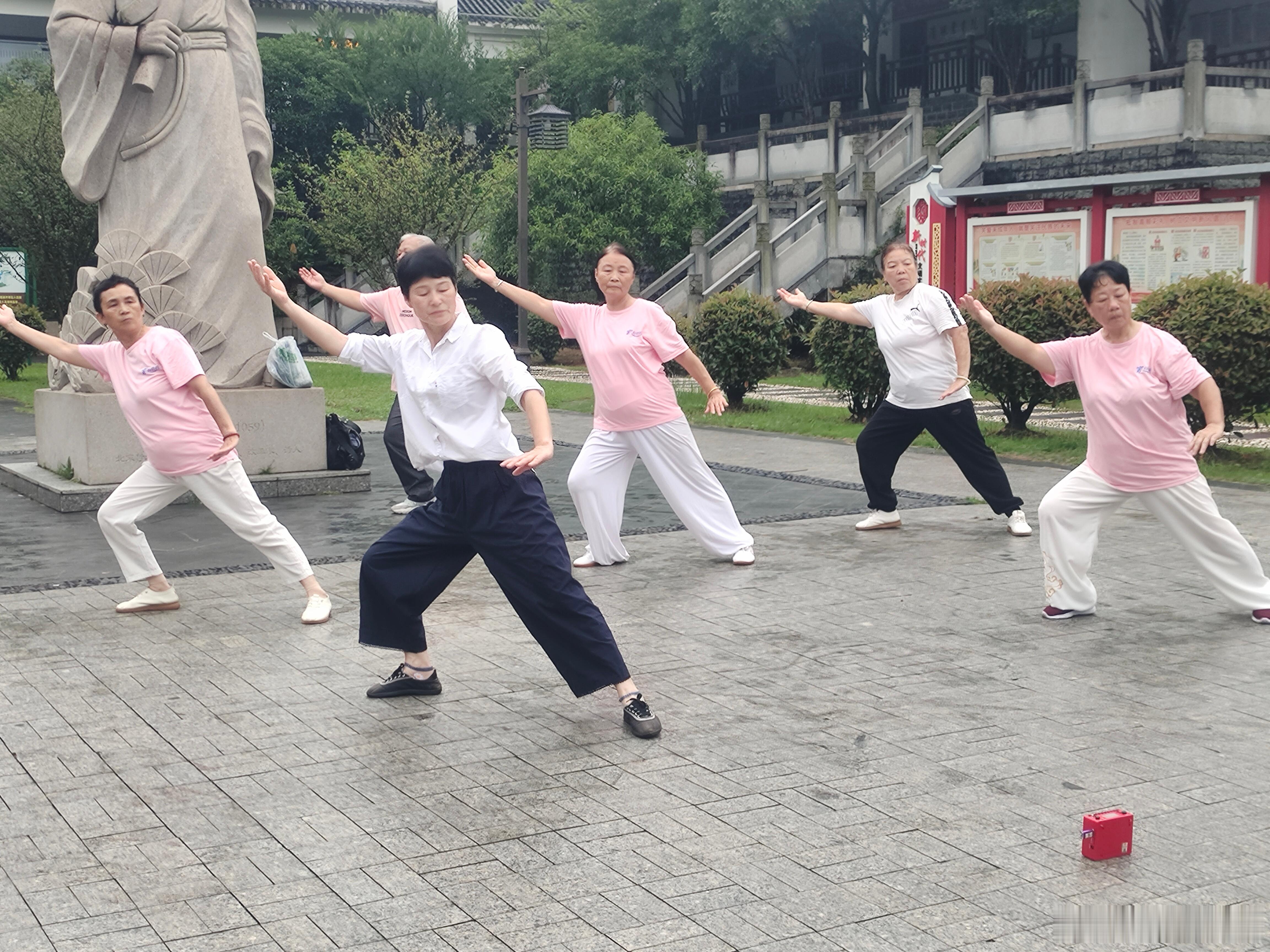 江西省南城县黎明脚步盱江书院健身团队 