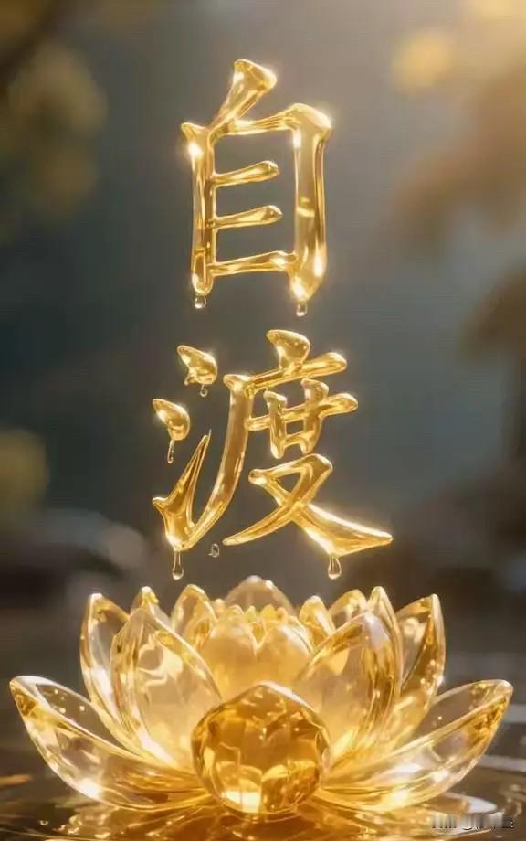 请务必学会自渡。
        历经自我挣扎与反省后获得自我满足，无论面对大事