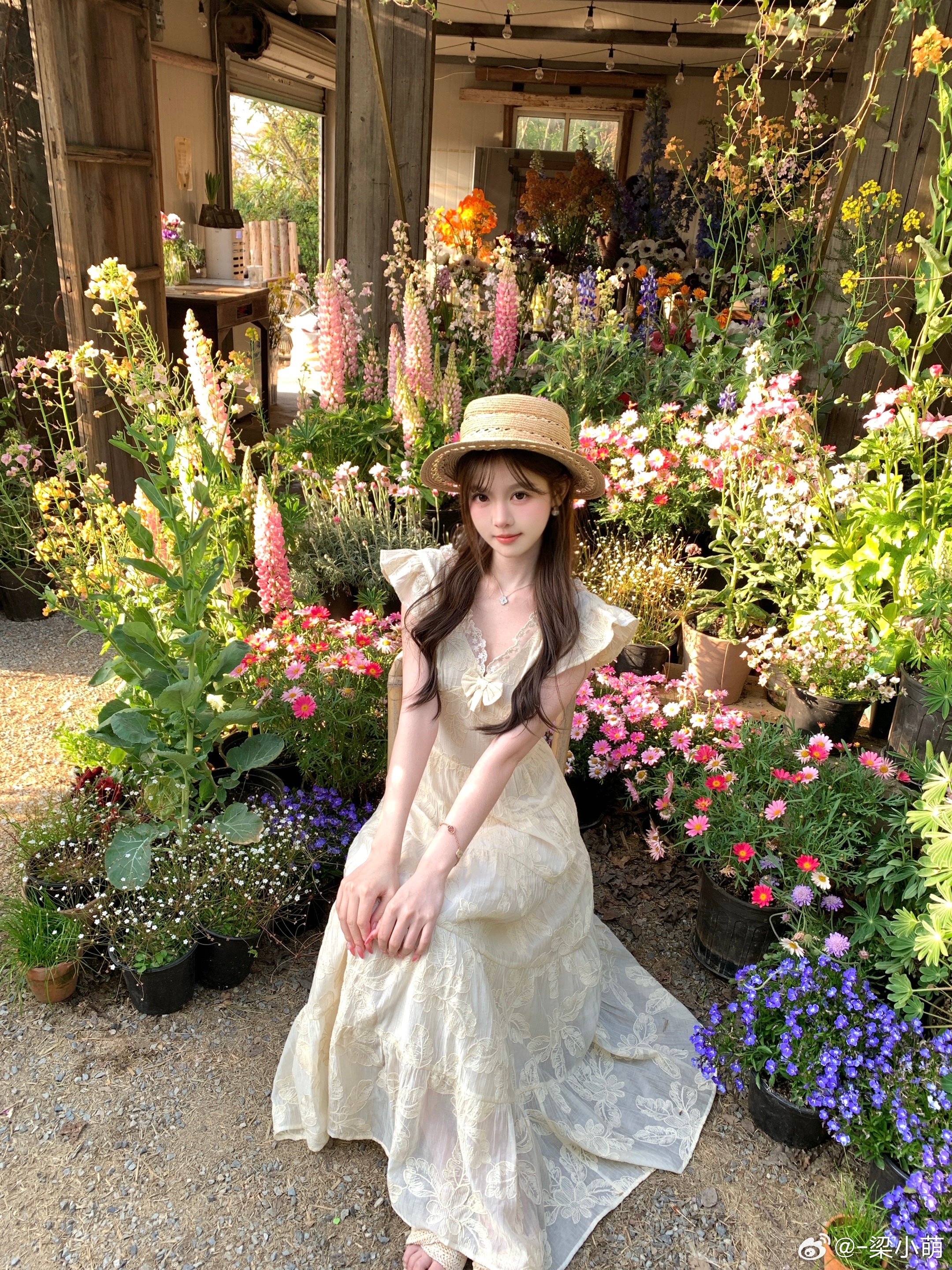 🌷春天啦 要出来晒晒太阳吗春天少女写真今日穿搭(ootd)人像摄影穿搭分享今天