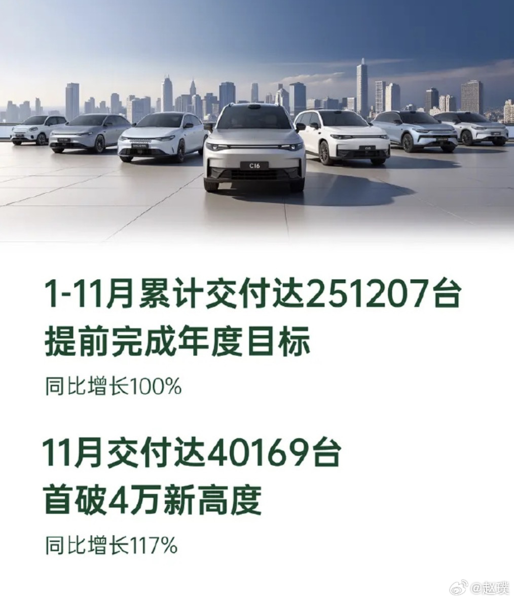 半个月后就是2025了  看看车企前初定下来的年销目标都完成的怎么样了（截止11
