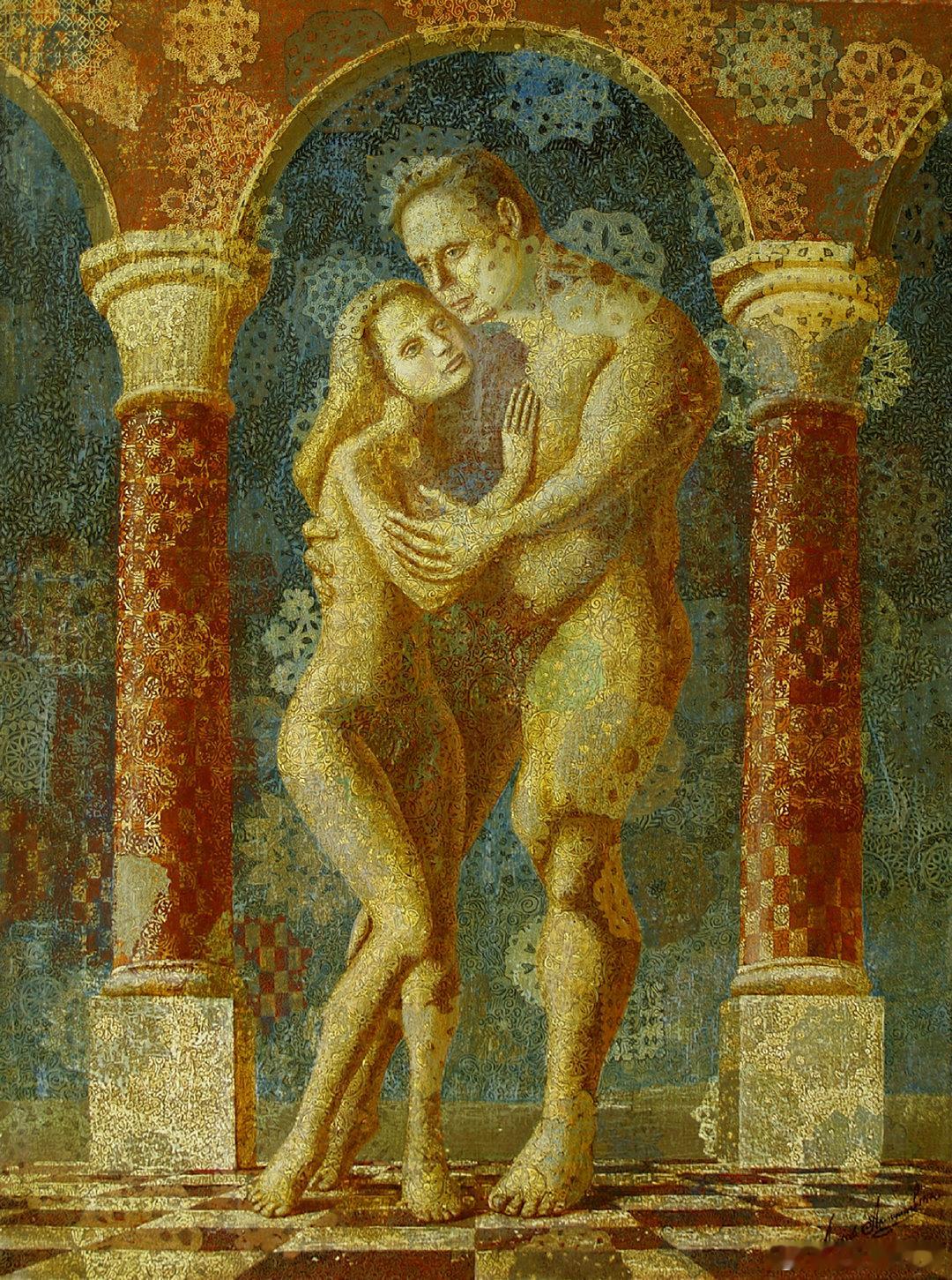 西洋历史文化鱼缸 俄国装饰主义画家阿列克谢·阿金迪诺夫（Alexey Akind