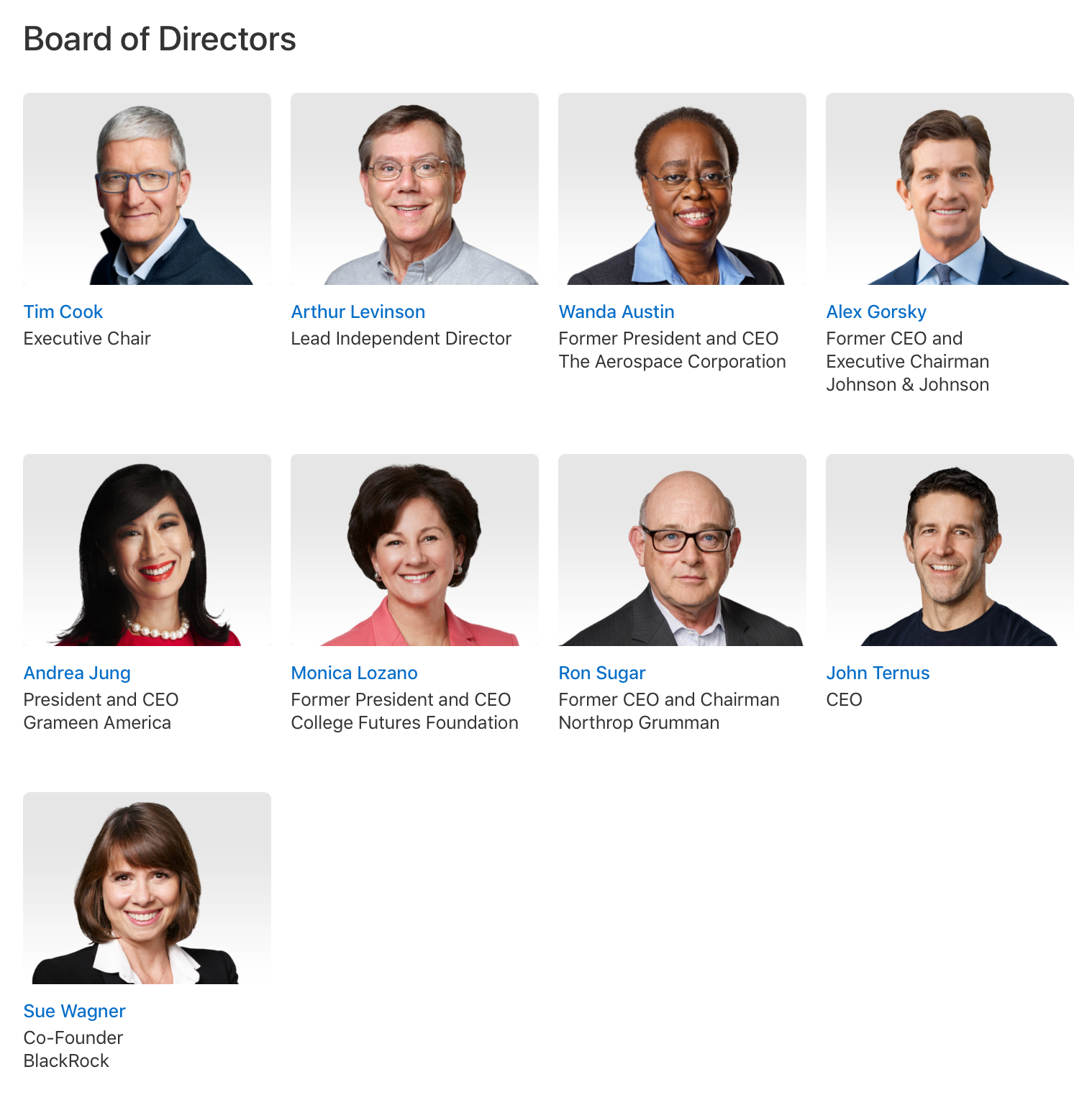 【Apple 管理层页面已更新，John Ternus 成为新任 CEO】今日是