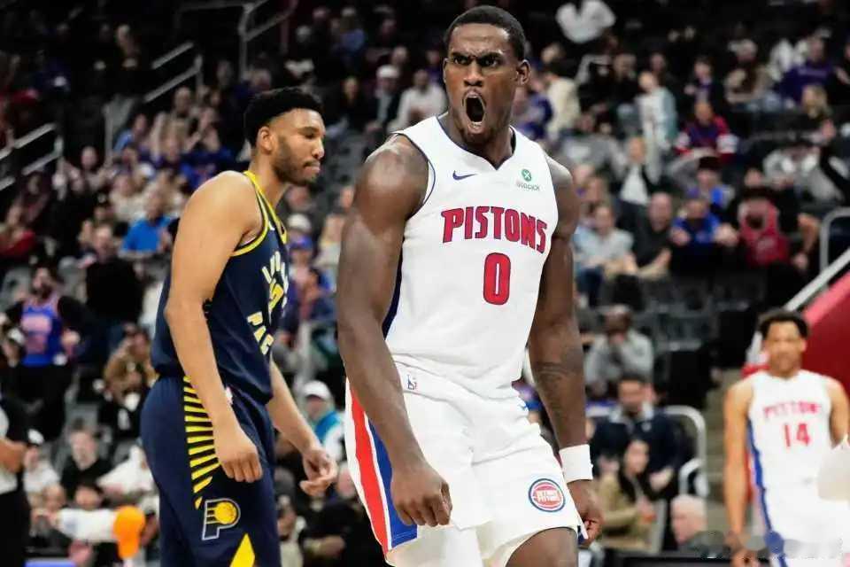 10连胜联盟首队！活塞大胜步行者列东部第一 杜伦31+15西卡29分北京时间11