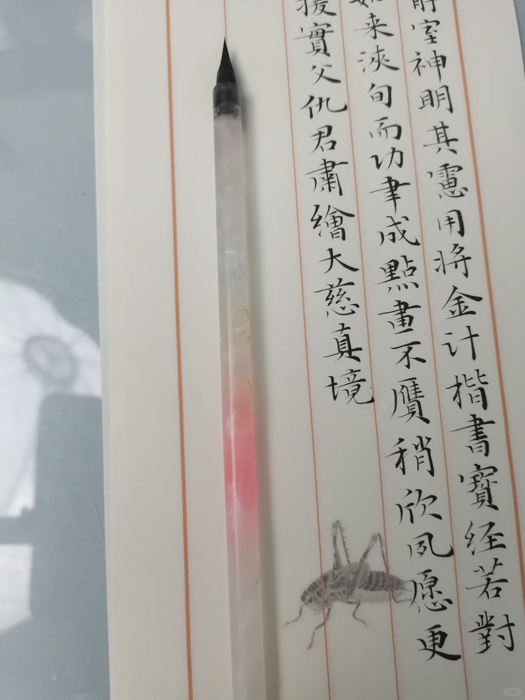 这个笔杆好看不？