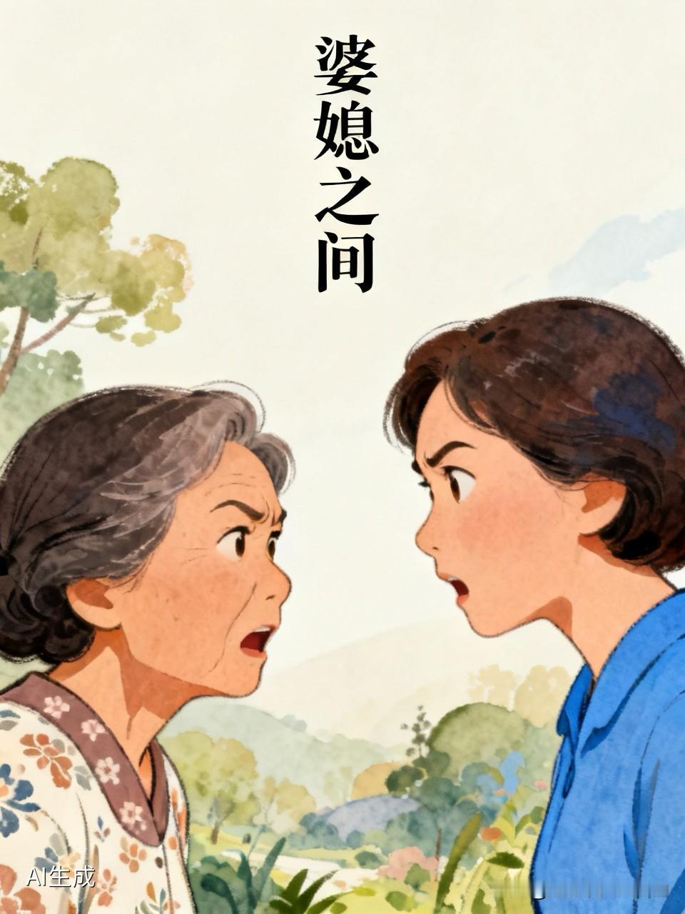 我正在举鞋难下时，算她识时务走开了。
开始我用手指着她说她再闹腾嘴不干不净时，她