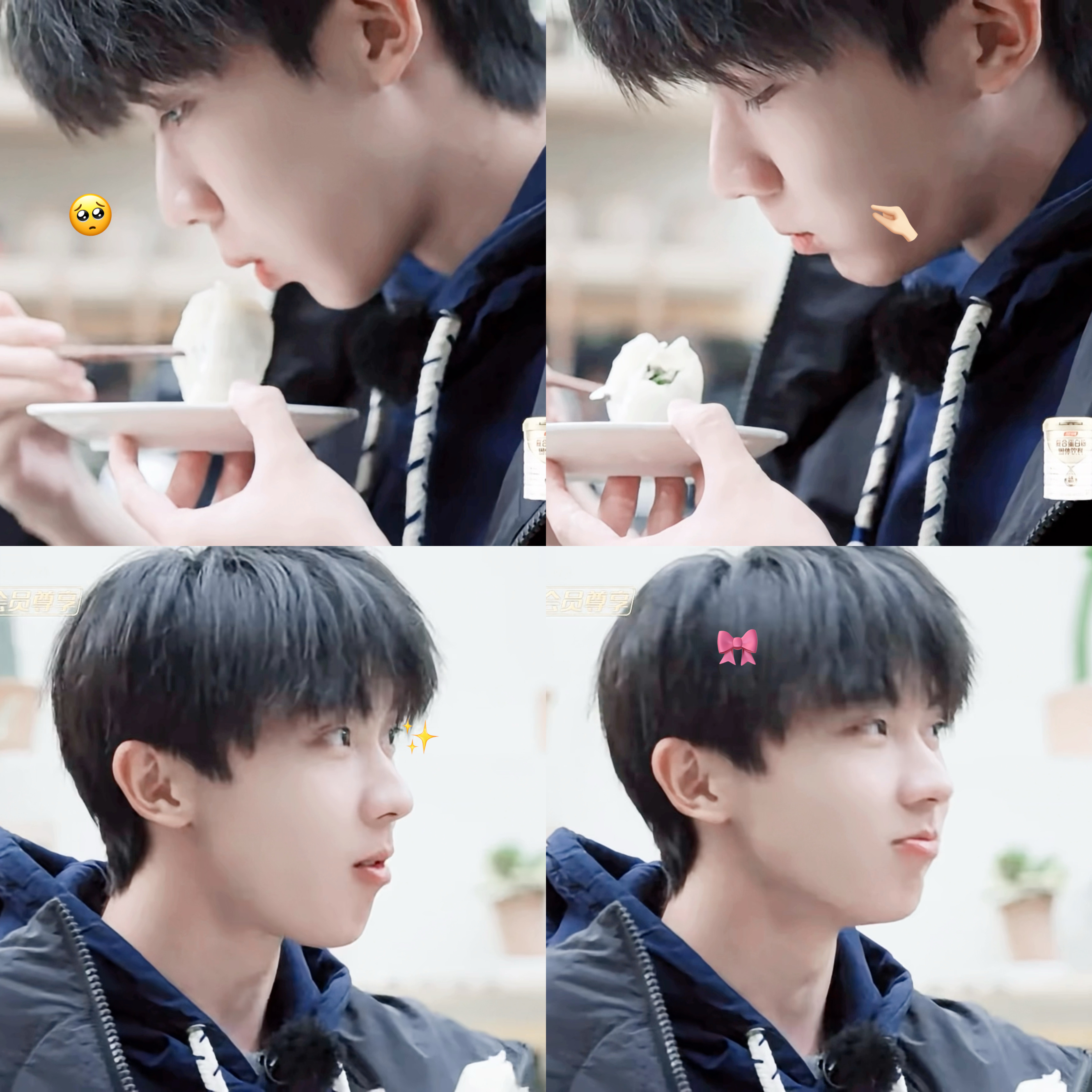 好喜欢看我孩子吃东西😗完全萌娃🤏🏻 ​​​