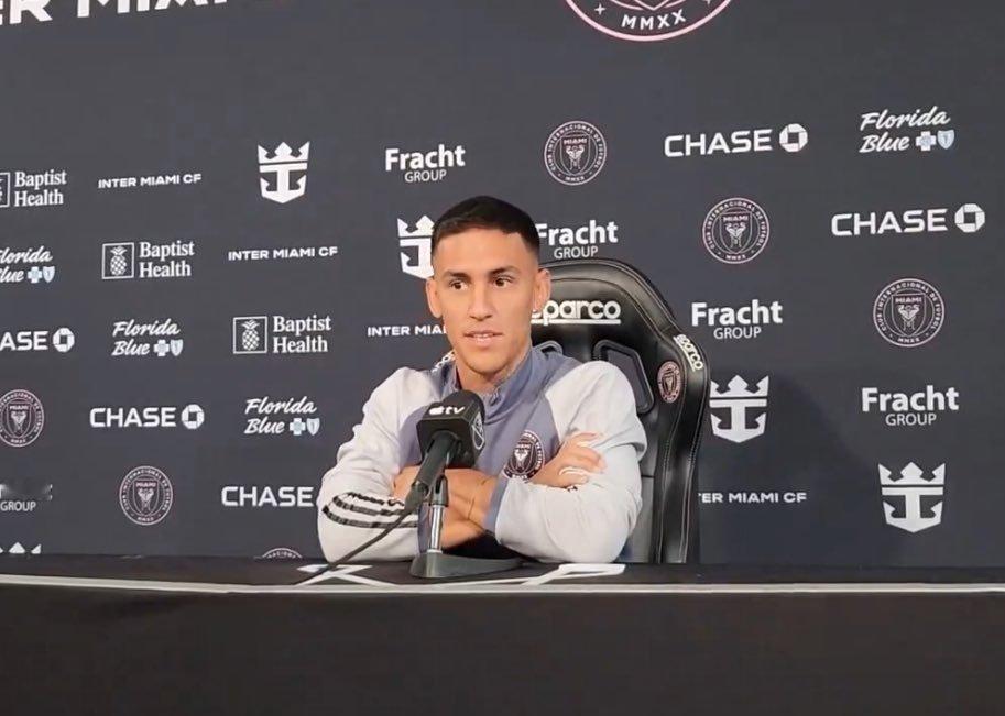 新援马蒂亚斯·罗哈斯接受采访🎙️：“梅西、苏亚雷斯、布斯克茨和阿尔巴，他们都很