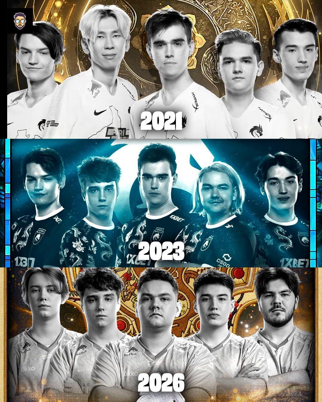 23年纯碾压，其他两届都挺精彩DOTA2TI2026dota2