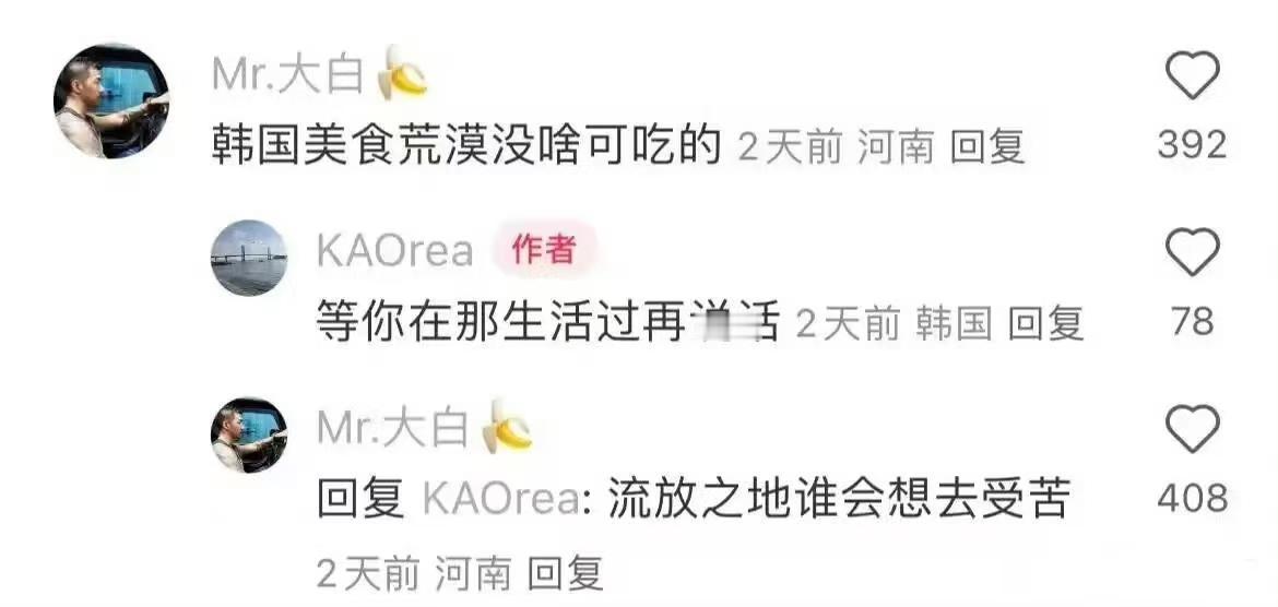韩国没有美食这是公认的事实，可就是有一些在韩国生活的中国人对此不服气，表示“等你