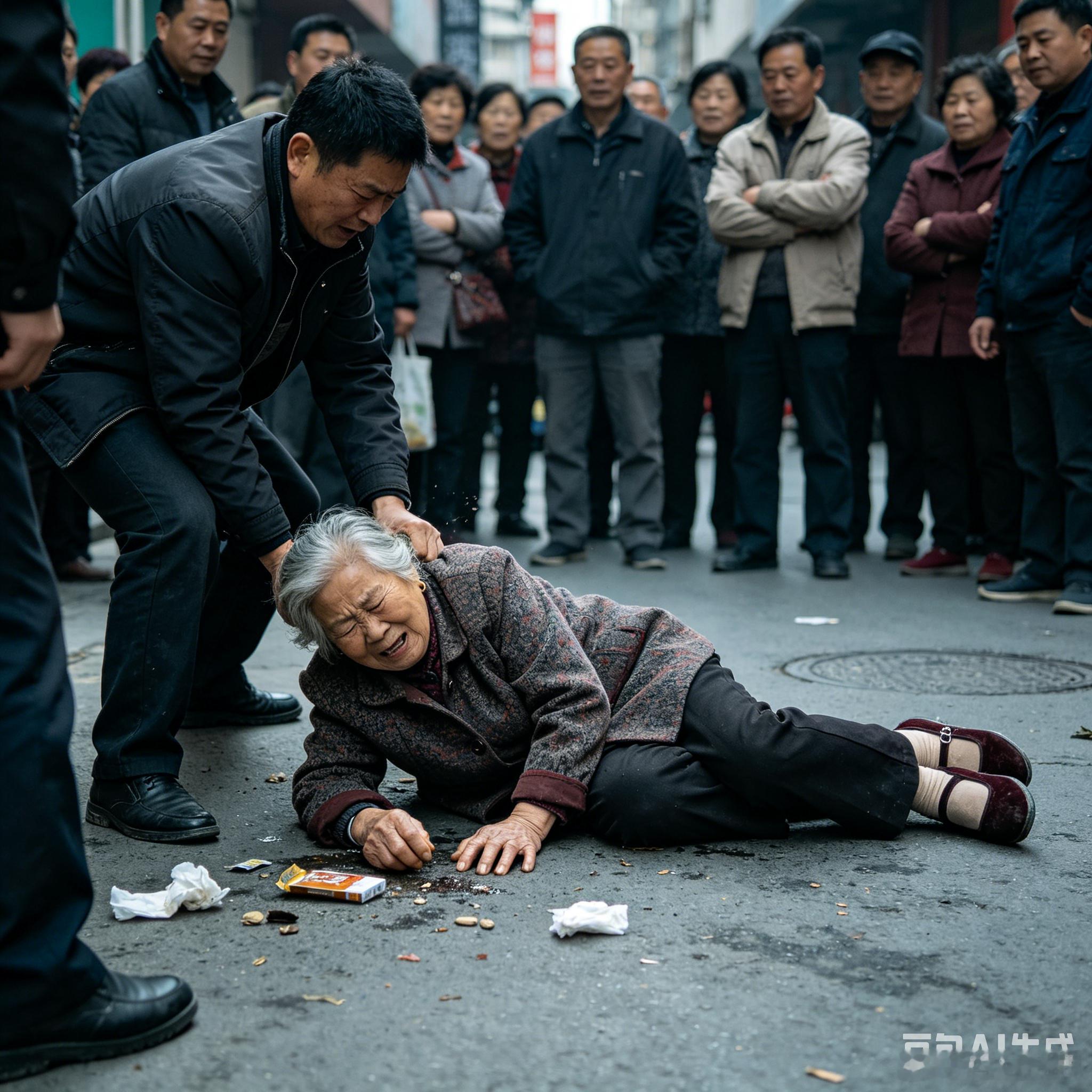警方通报男子无故殴打老人路都走不稳了，还被打倒在地！6月3日上午10点，湖南邵阳