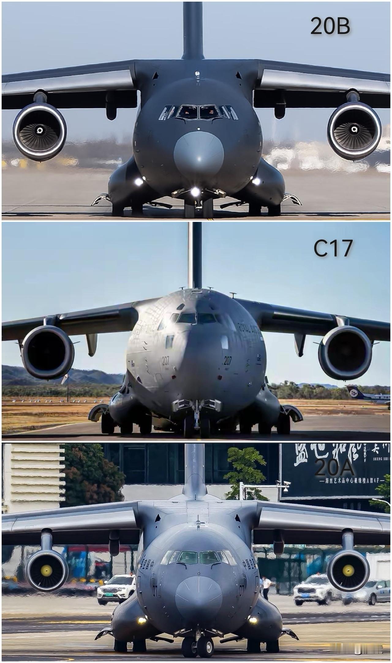 【战略运输机正脸高清VS】战略运输机在现代装备体系中的地位尤其重要，是能够保证兵